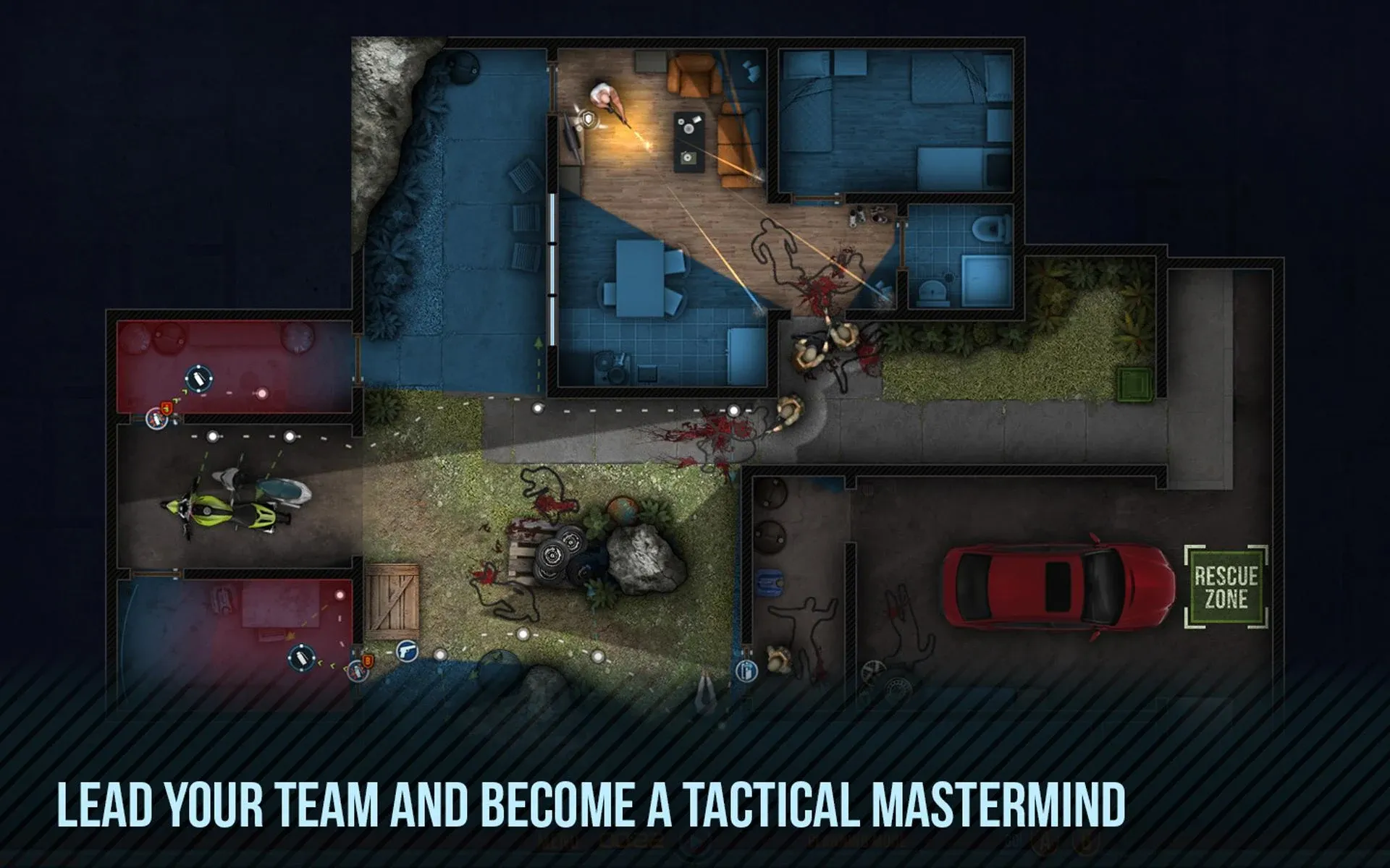 Door Kickers v1.1.47 APK Мод (Много опыта) Screenshot 1