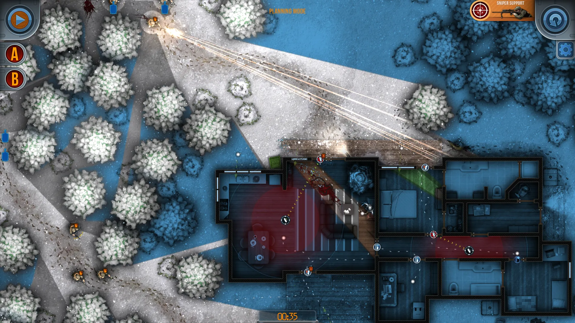 Door Kickers v1.1.47 APK Мод (Много опыта) Screenshot 4