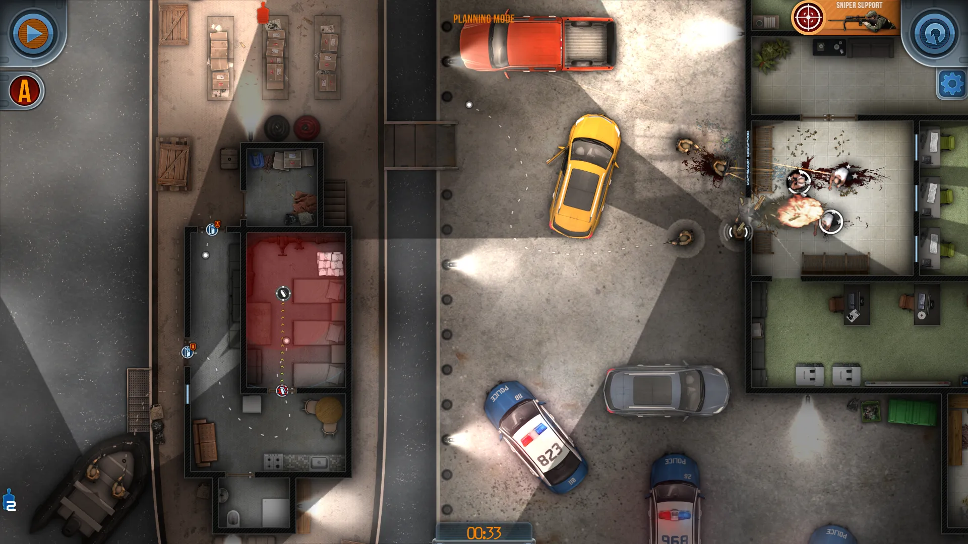 Door Kickers v1.1.47 APK Мод (Много опыта) Screenshot 5