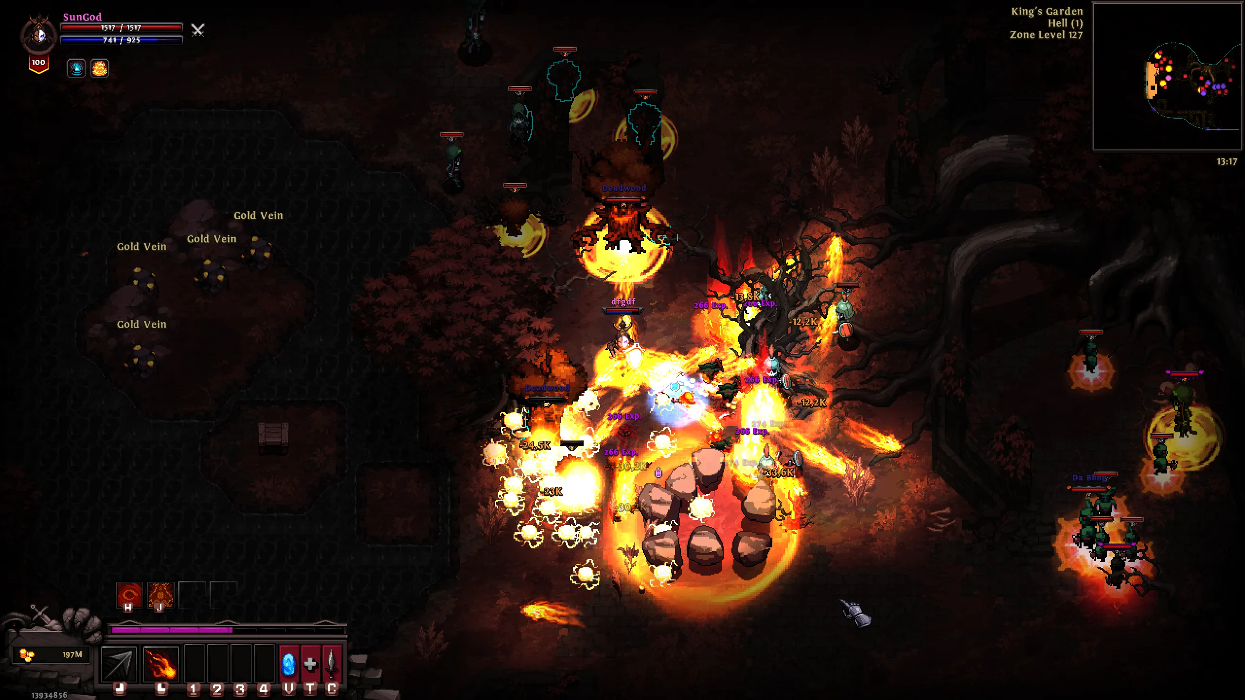 Hero Siege: Pocket Edition v6.9.14 APK Мод (Много бриллиантов) Screenshot 1