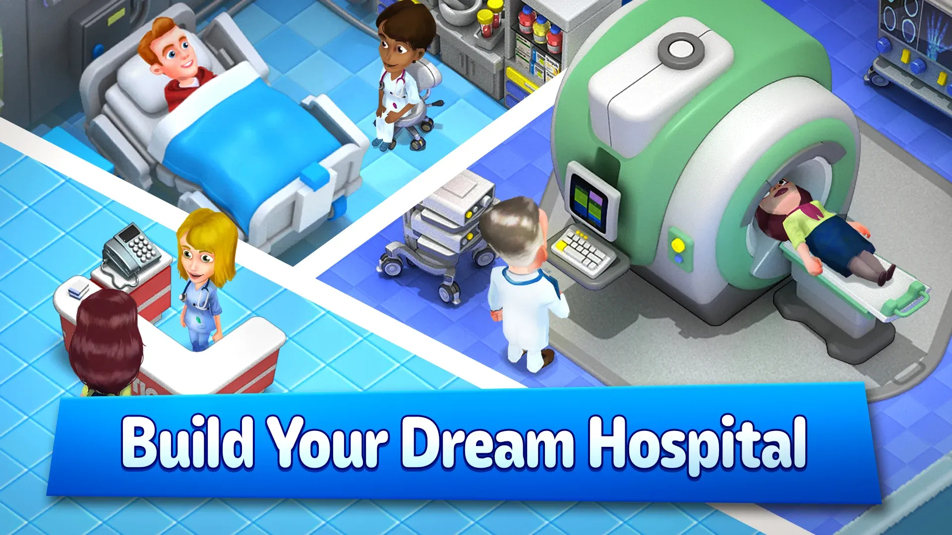 Dream Hospital: Doctor Tycoon v4.8.1 APK Мод (Много денег) Screenshot 1