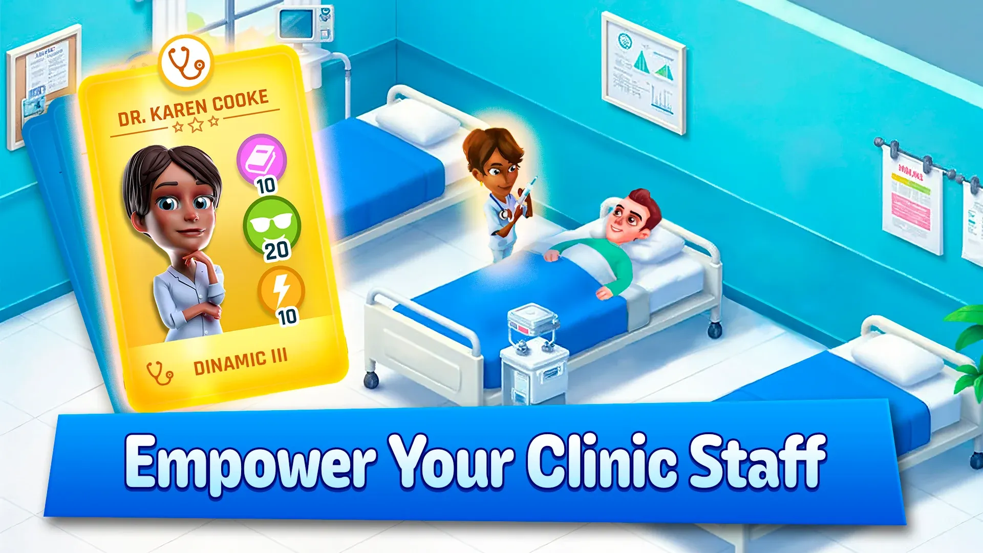 Dream Hospital: Doctor Tycoon v4.8.1 APK Мод (Много денег) Screenshot 2
