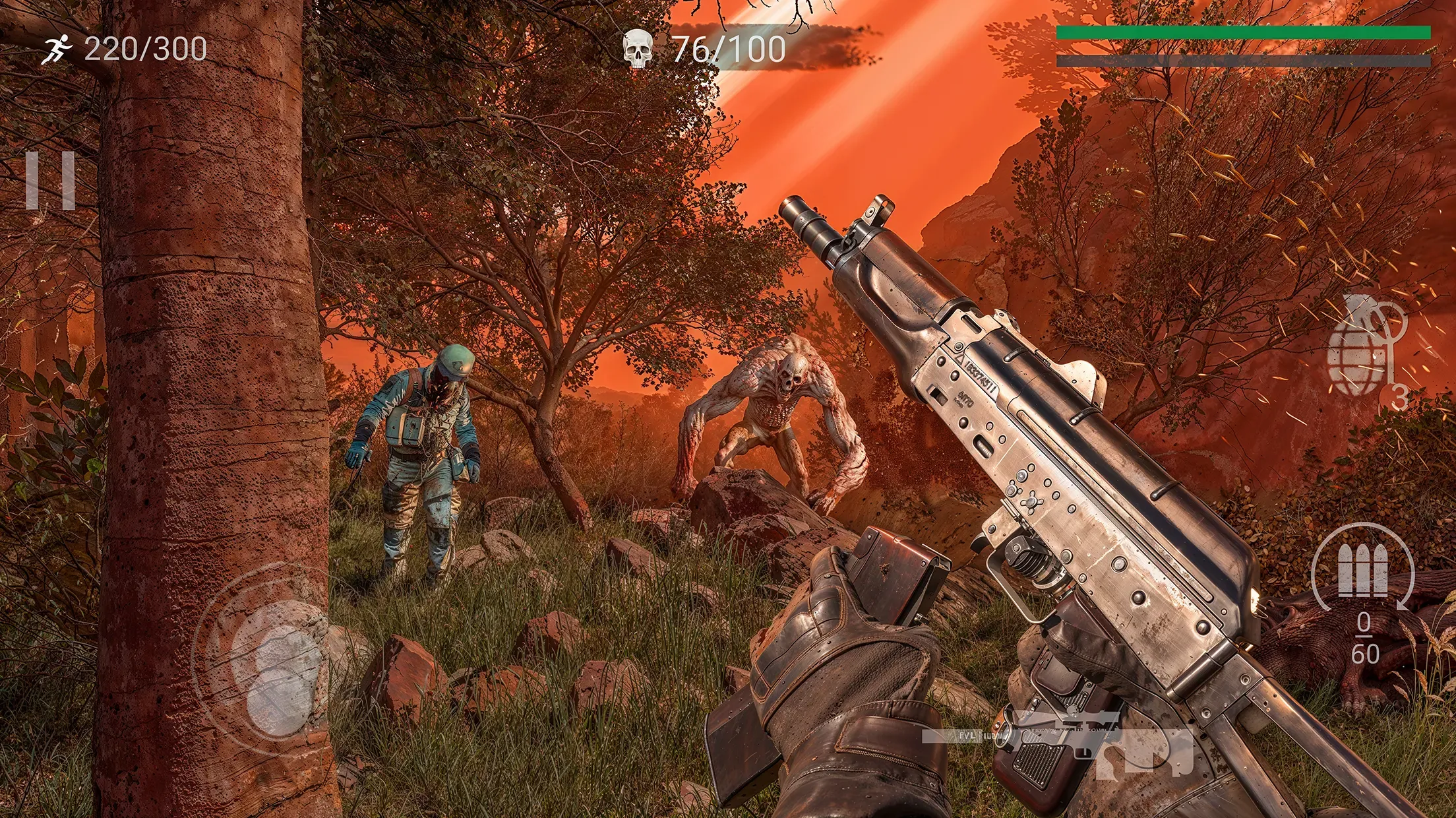 Zombeast v0.43.2 APK Мод (Меню, Множитель урона, Режим бога, Много денег) Screenshot 5