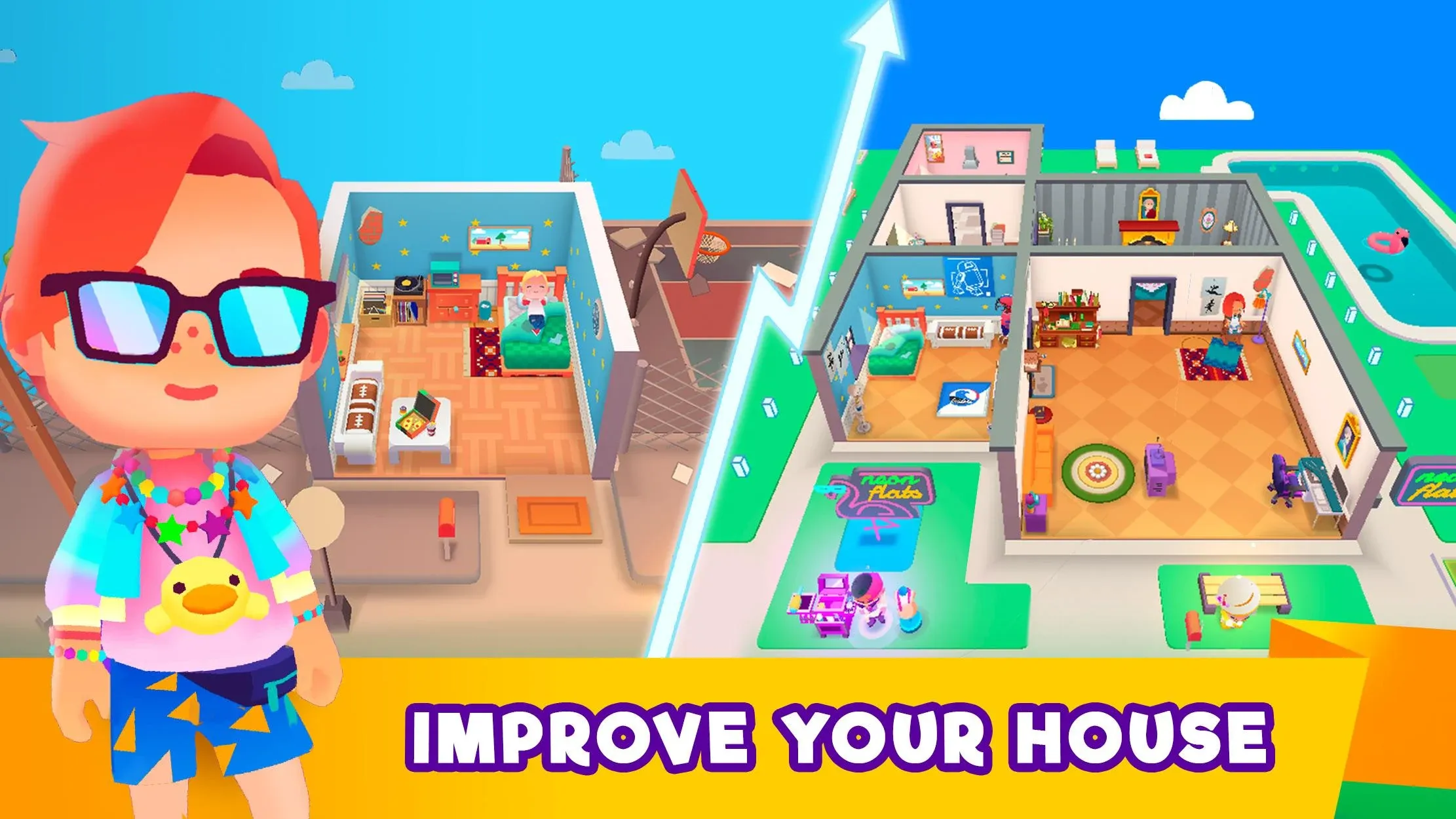 Idle Life Sim - Simulator Game v1.4.8 APK Мод (Много денег) Screenshot 4 Idle Life Sim - Simulator Game v1.4.8 APK Мод (Много денег) Screenshot 4