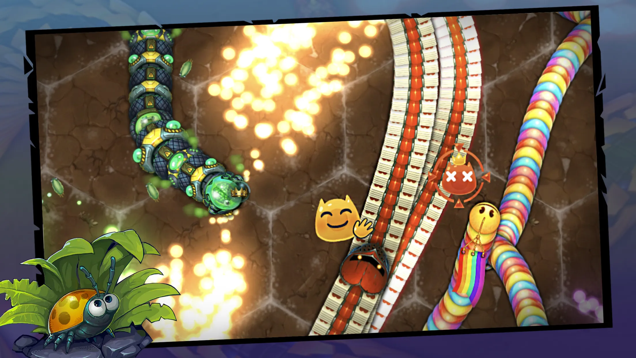 Little Big Snake v2.7.22 APK Мод (Всё открыто, VIP, Вид с дрона) Screenshot 5