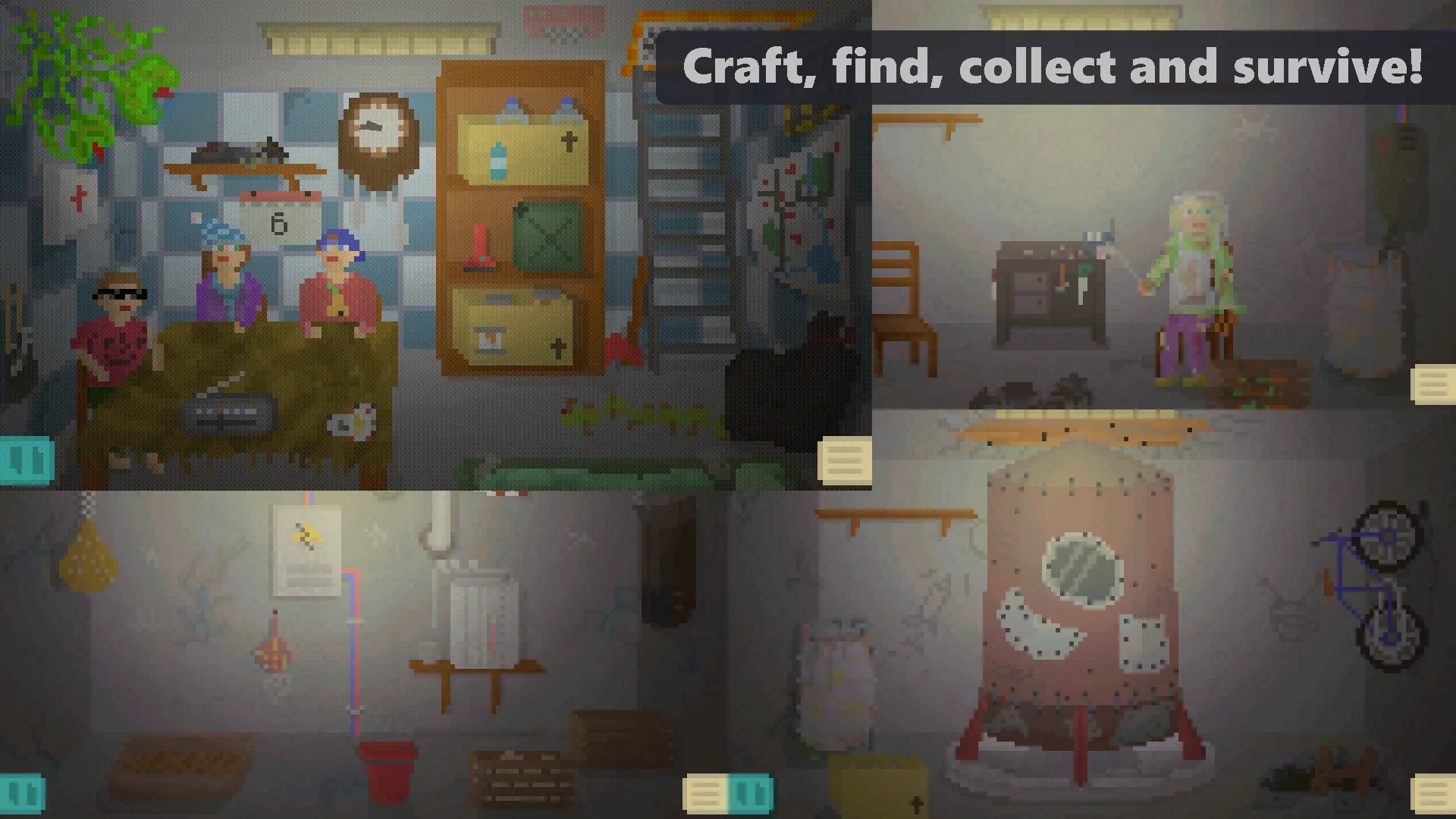 Alive In Shelter v15.0.8 APK Мод (Много денег) Screenshot 1
