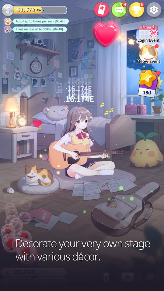 Guitar Girl [мод: меню] Screenshot 5