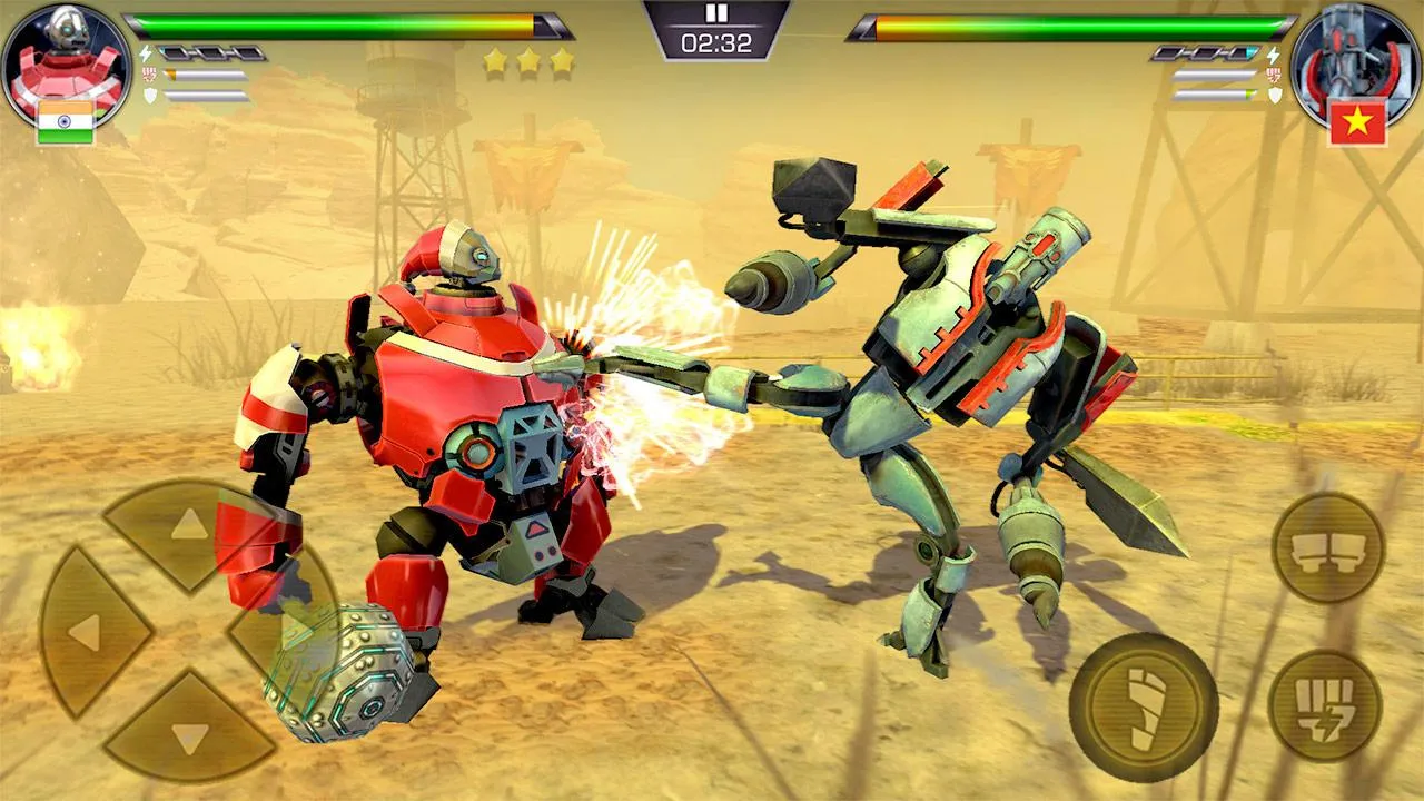 Clash Of Robots – Лучшая боевая игра 3D [мод: много денег] Screenshot 1