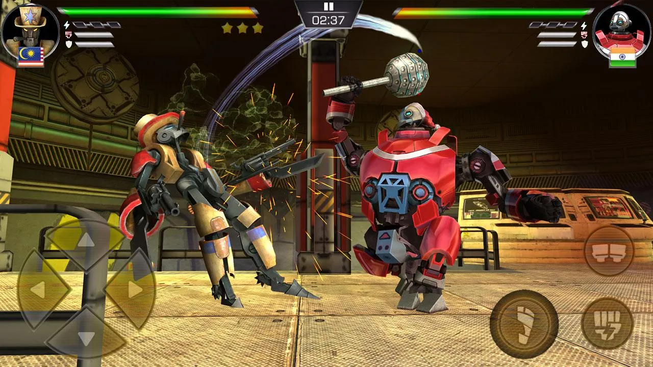 Clash Of Robots – Лучшая боевая игра 3D [мод: много денег] Screenshot 5