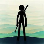 Скачать Stick Fight: Shadow Warrior & Stickman Game [мод: бесплатные покупки] на Андроид