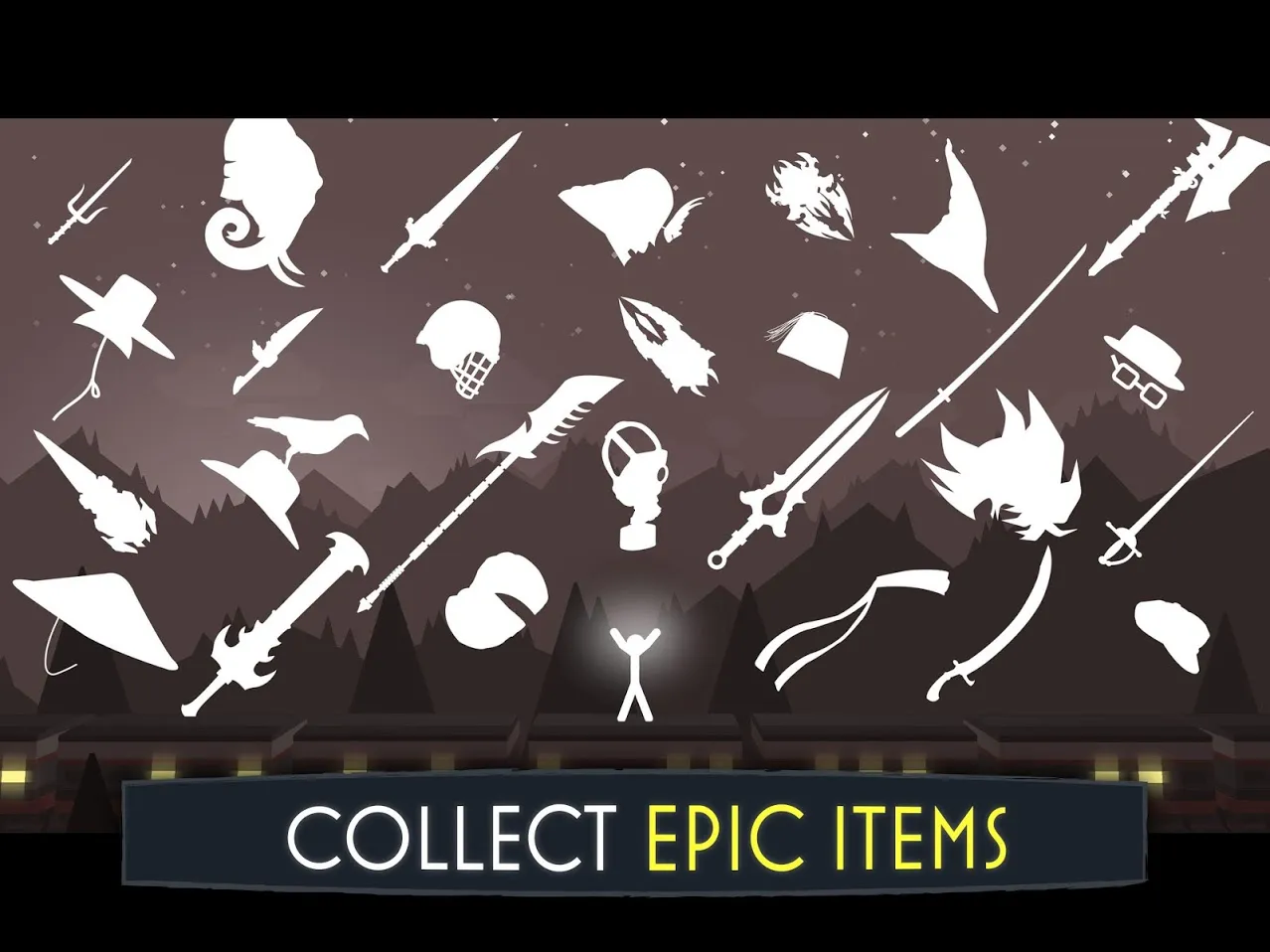Stick Fight: Shadow Warrior & Stickman Game [мод: бесплатные покупки] Screenshot 2