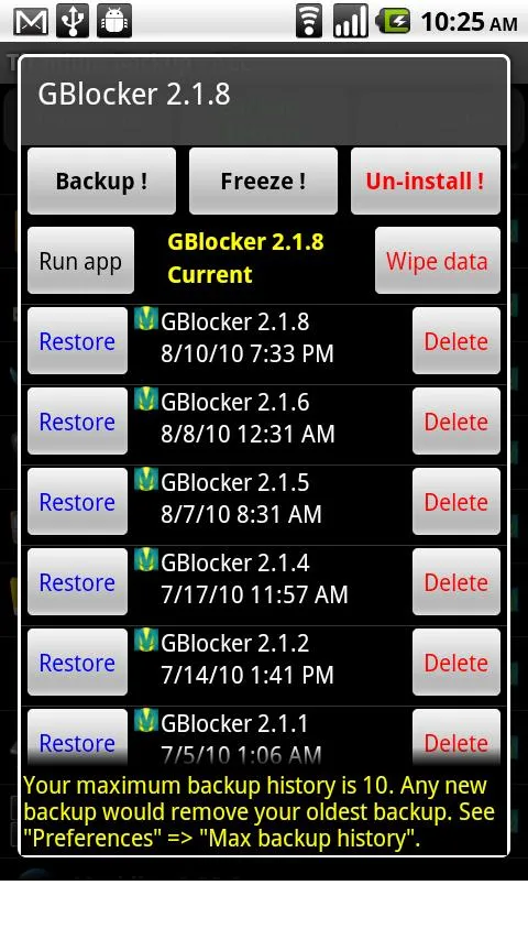 Titanium Backup Pro [мод: всё открыто] Screenshot 2