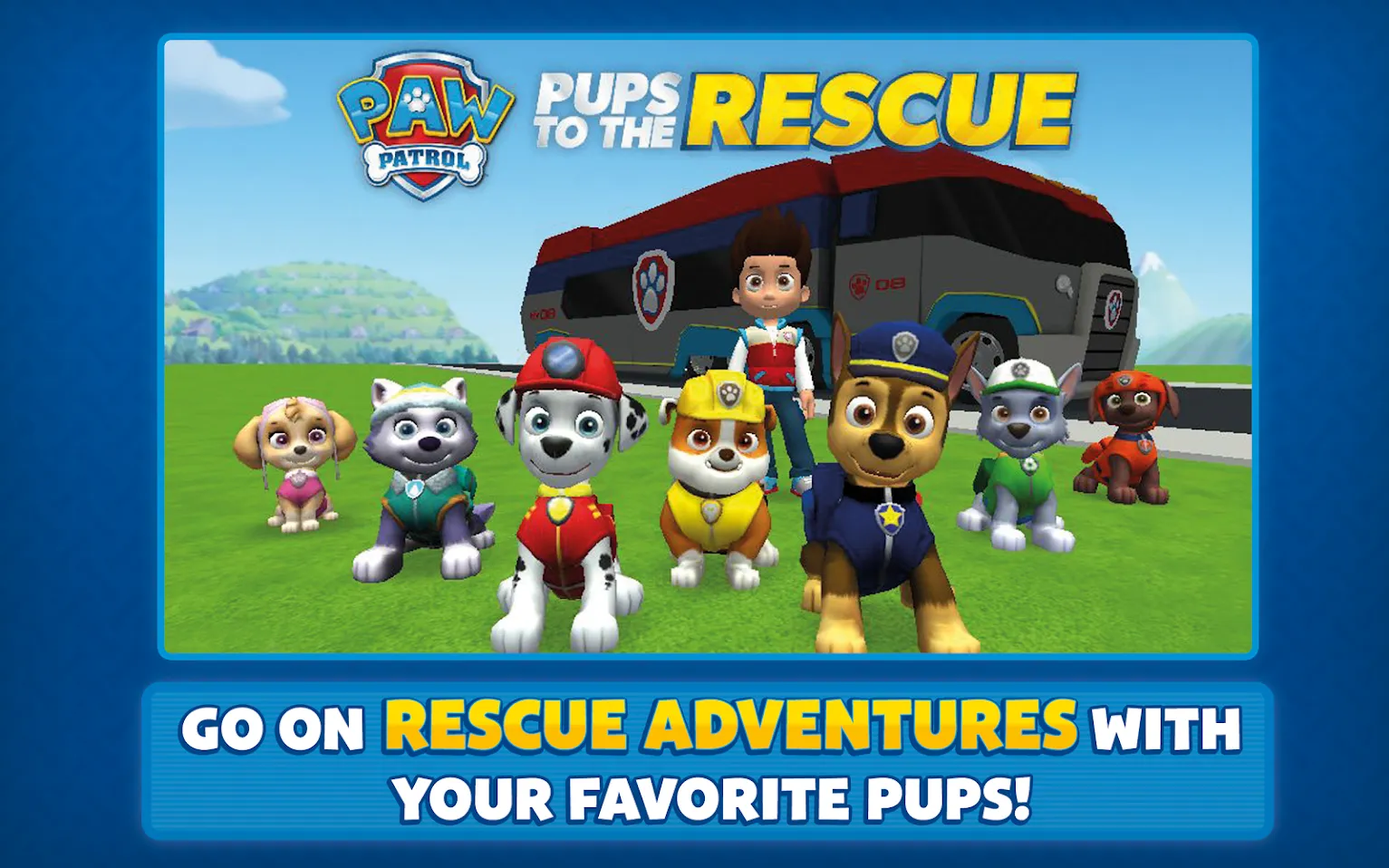 PAW Patrol Pups to the Rescue [мод: бесплатные покупки] Screenshot 1