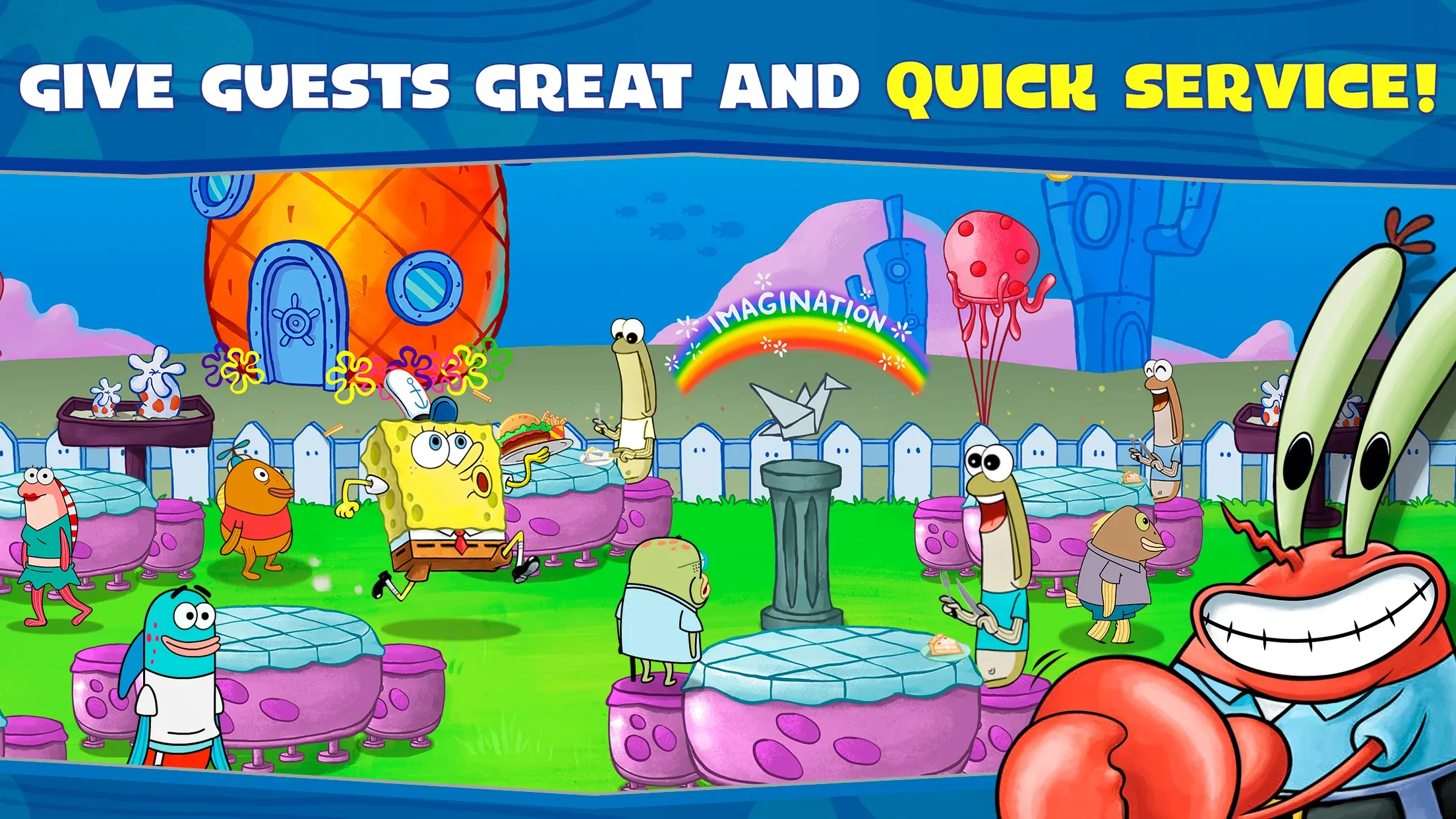 Губка Боб: готовка бургеров! v5.10.7 APK Мод (Много денег) Screenshot 3