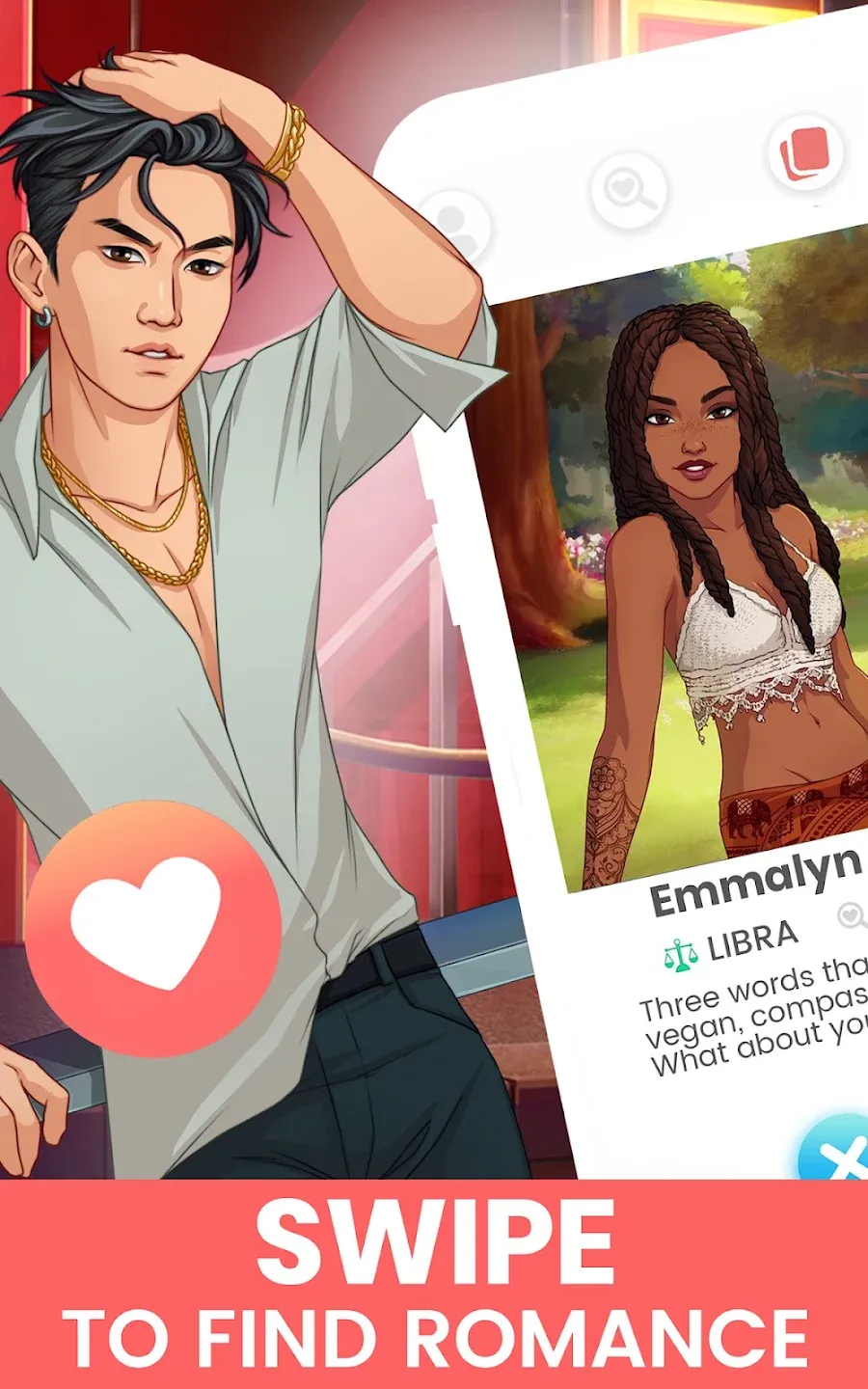 Lovelink™ - Chapters of Love v2.8.5 APK Мод (Меню, Выбор скорости) Screenshot 1