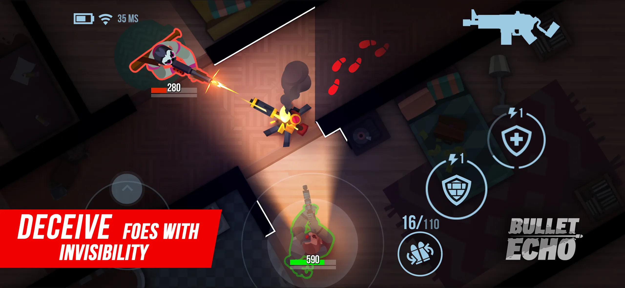 Bullet Echo v7.11.1 APK Мод (Меню, Вид с дрона) Screenshot 5