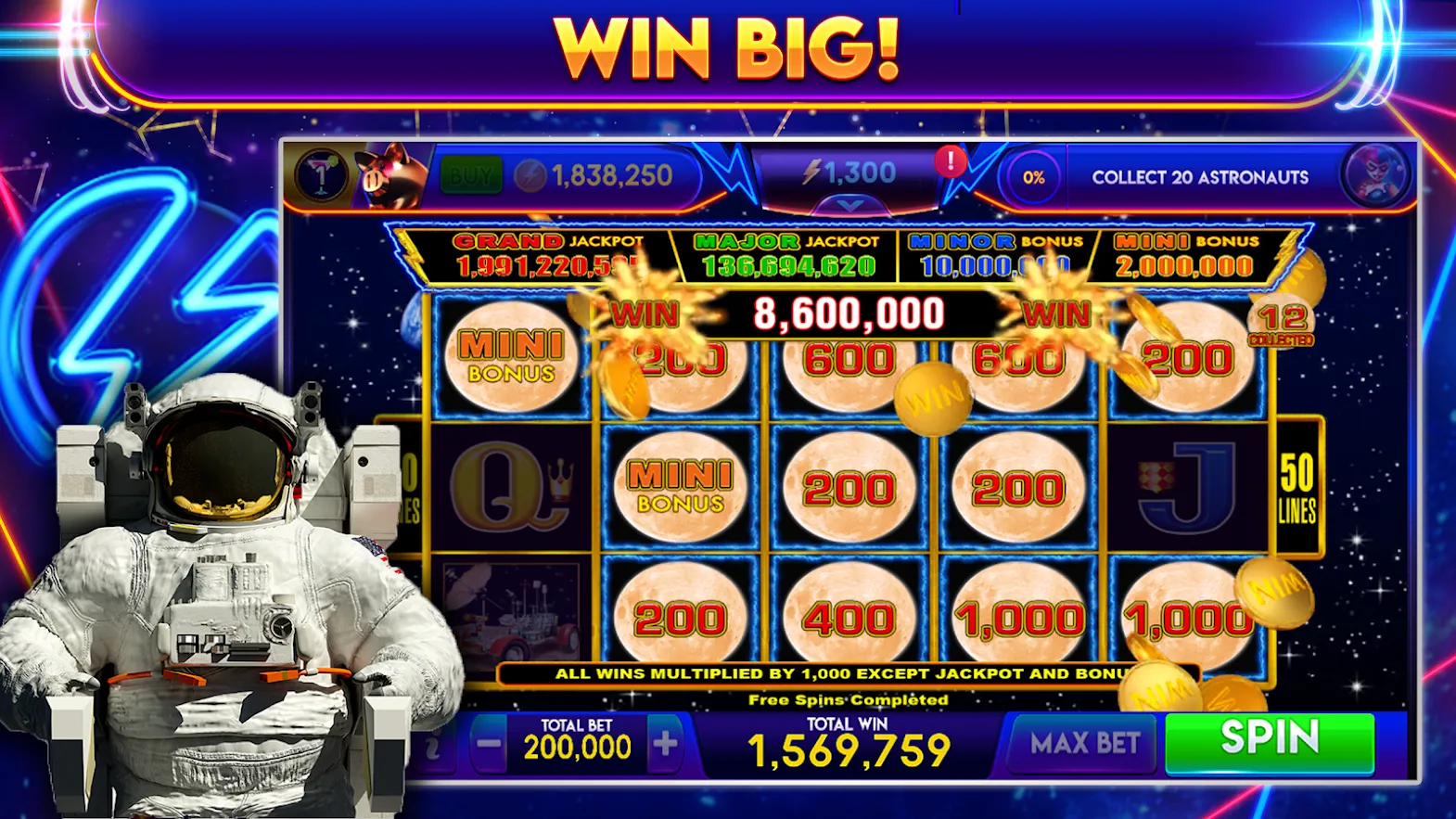 Lightning Link Casino: Free Vegas Slots! 10M Bonus Screenshot 2