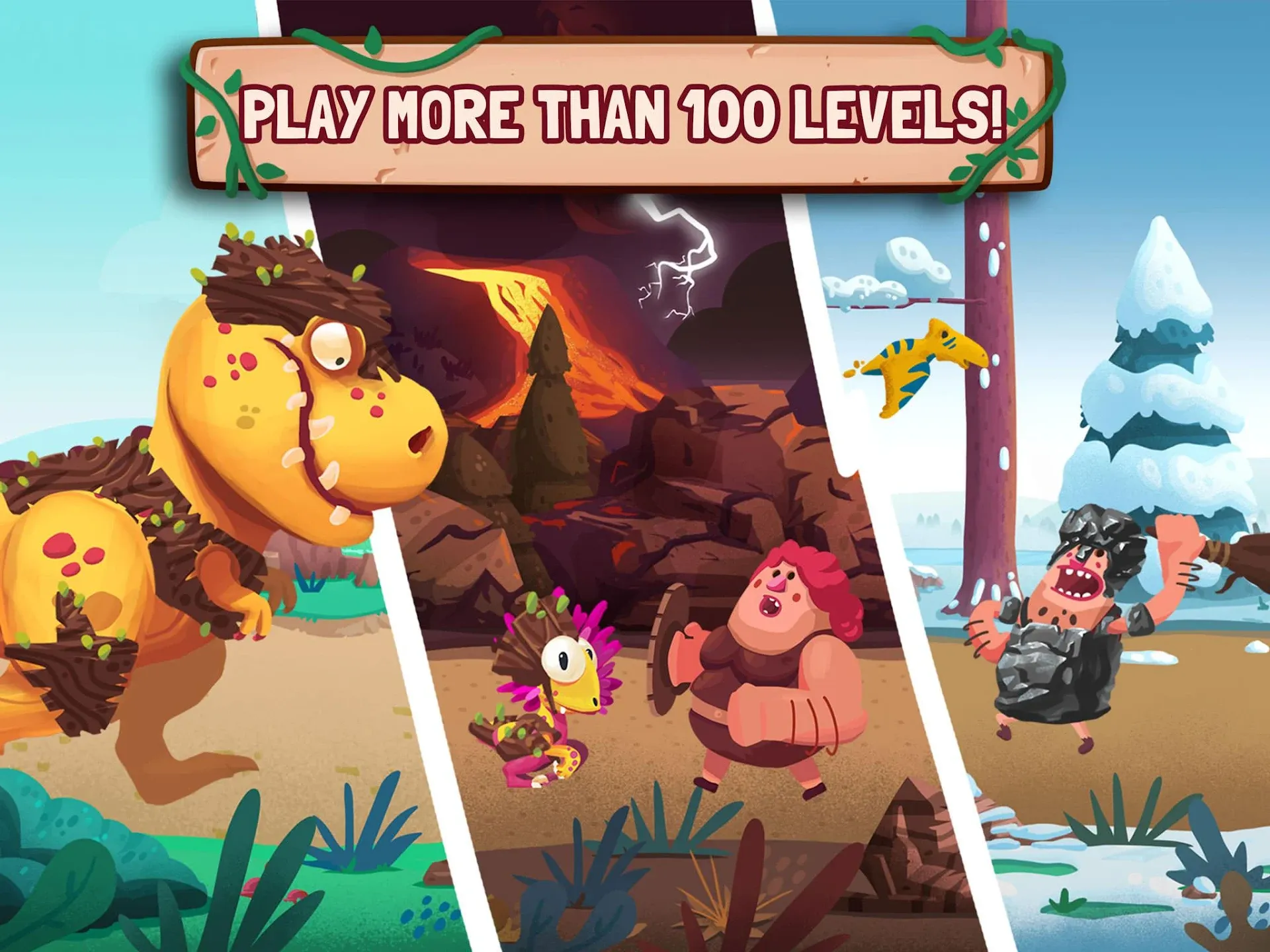 Dino Bash v1.13.9 APK Мод (Меню, Много денег и жизней, VIP) Screenshot 4 Dino Bash v1.13.9 APK Мод (Меню, Много денег и жизней, VIP) Screenshot 4