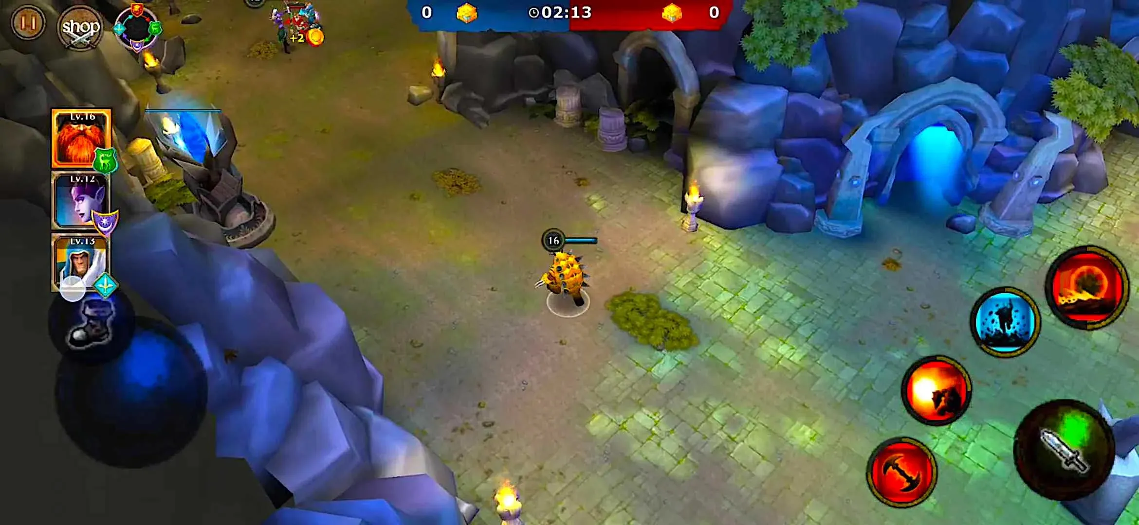 Legendary Heroes MOBA Offline v3.53.0 APK Мод (Много денег) Screenshot 4 Legendary Heroes MOBA Offline v3.53.0 APK Мод (Много денег) Screenshot 4