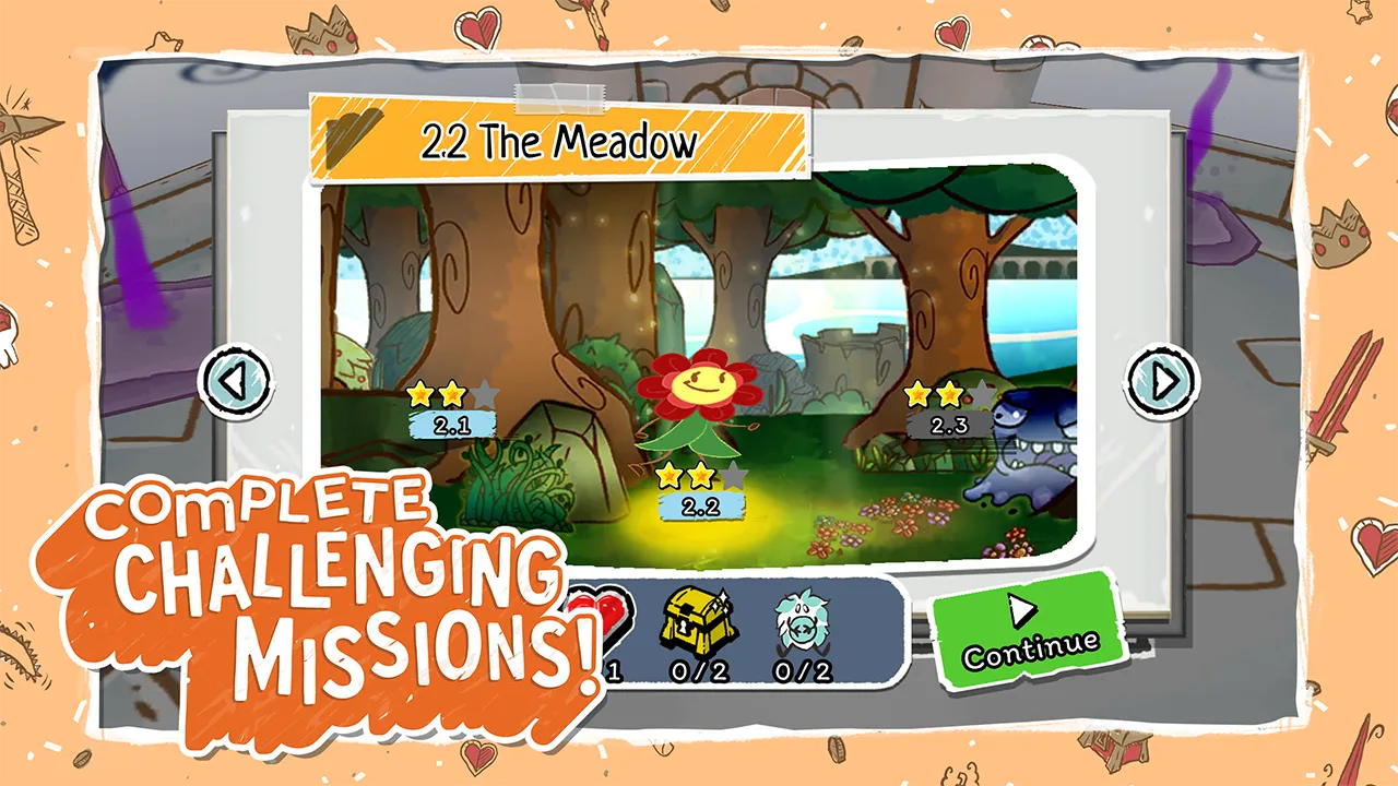 Draw a Stickman: EPIC 3 v1.13.19872 APK Мод (Много сердец) Screenshot 2