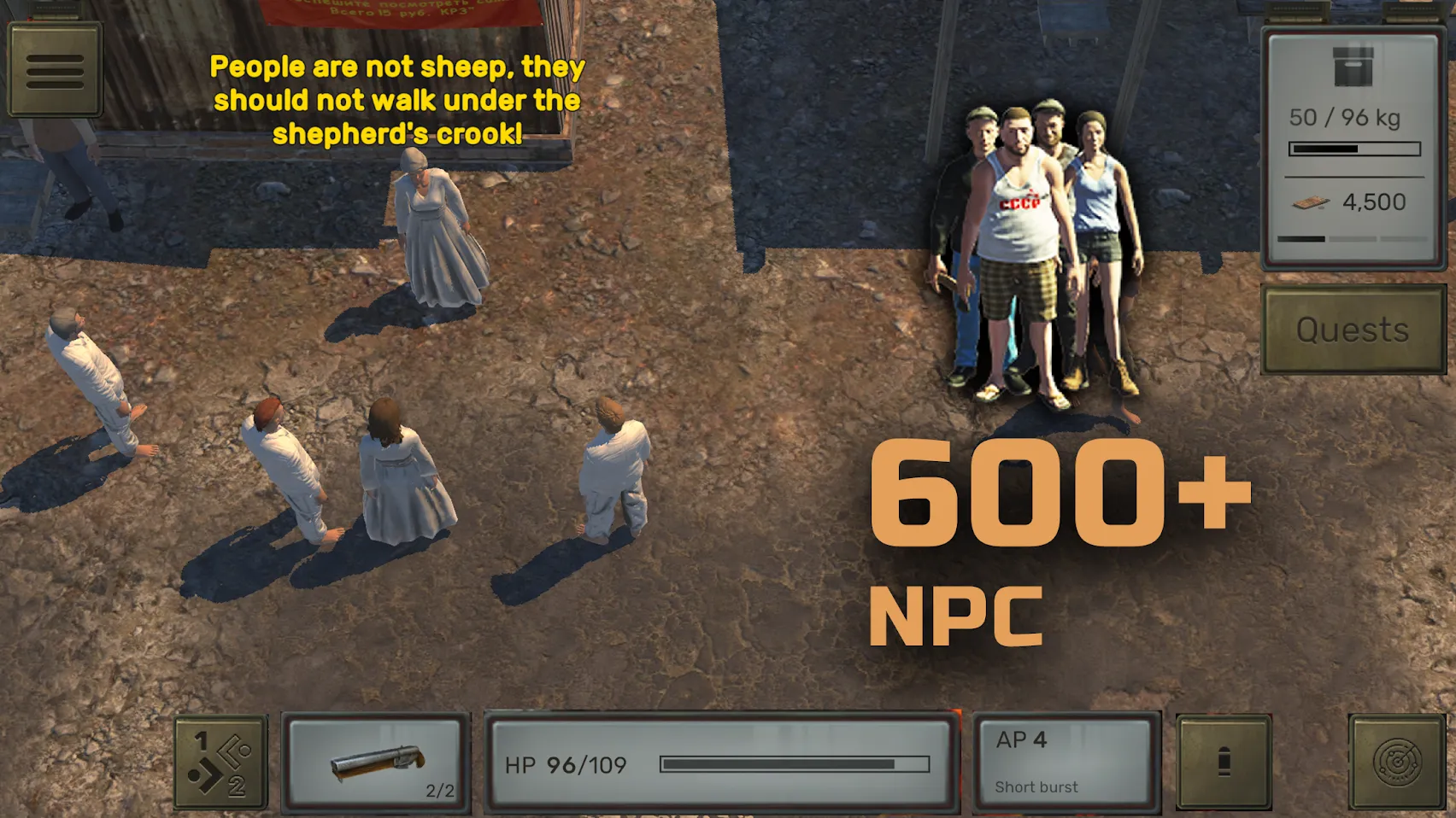 Atom RPG v1.51 APK Мод (Полная версия) Screenshot 3