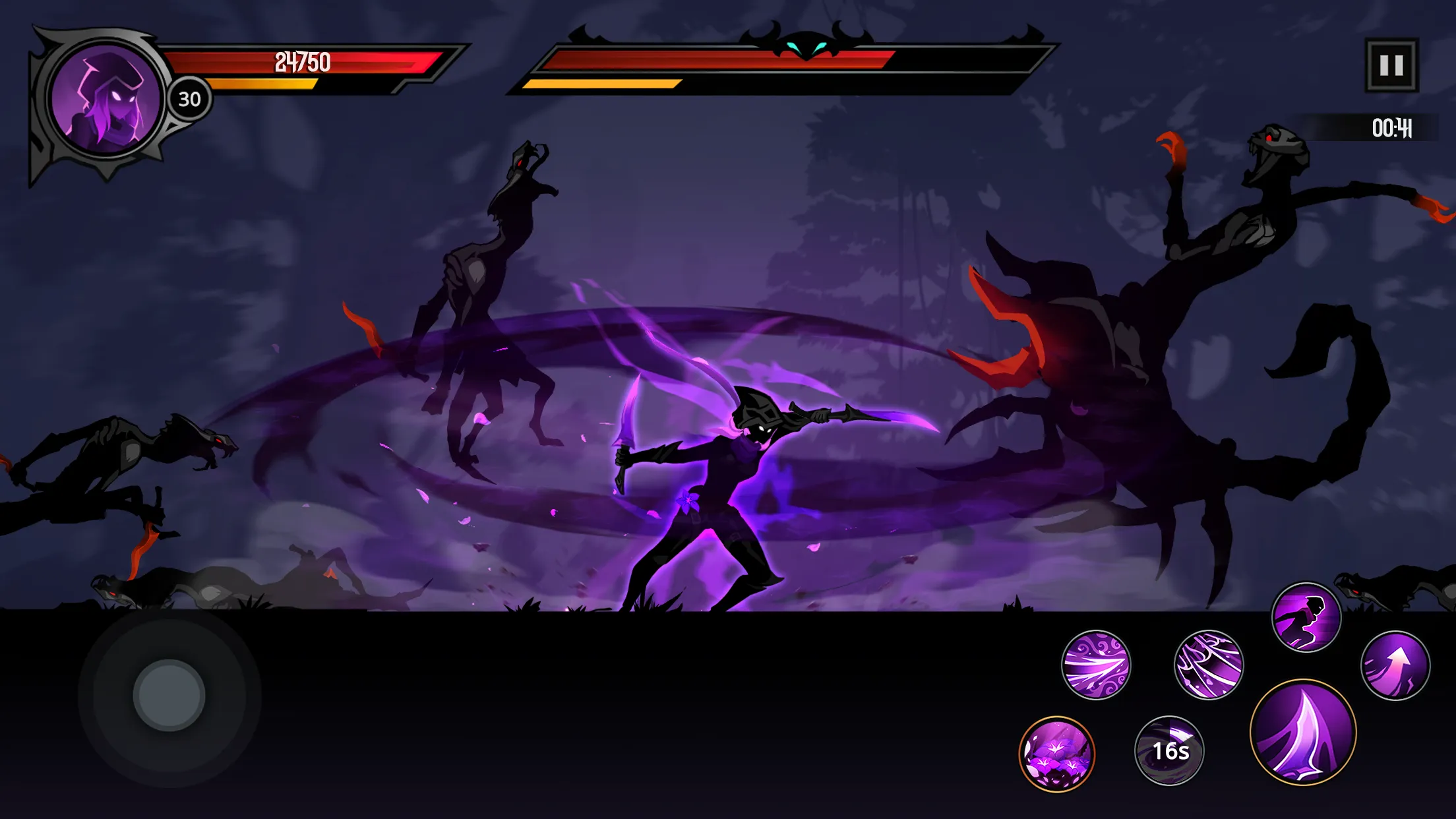 Shadow Knight Premium v3.24.407 APK Мод (Меню, Урон, Режим бога) Screenshot 3
