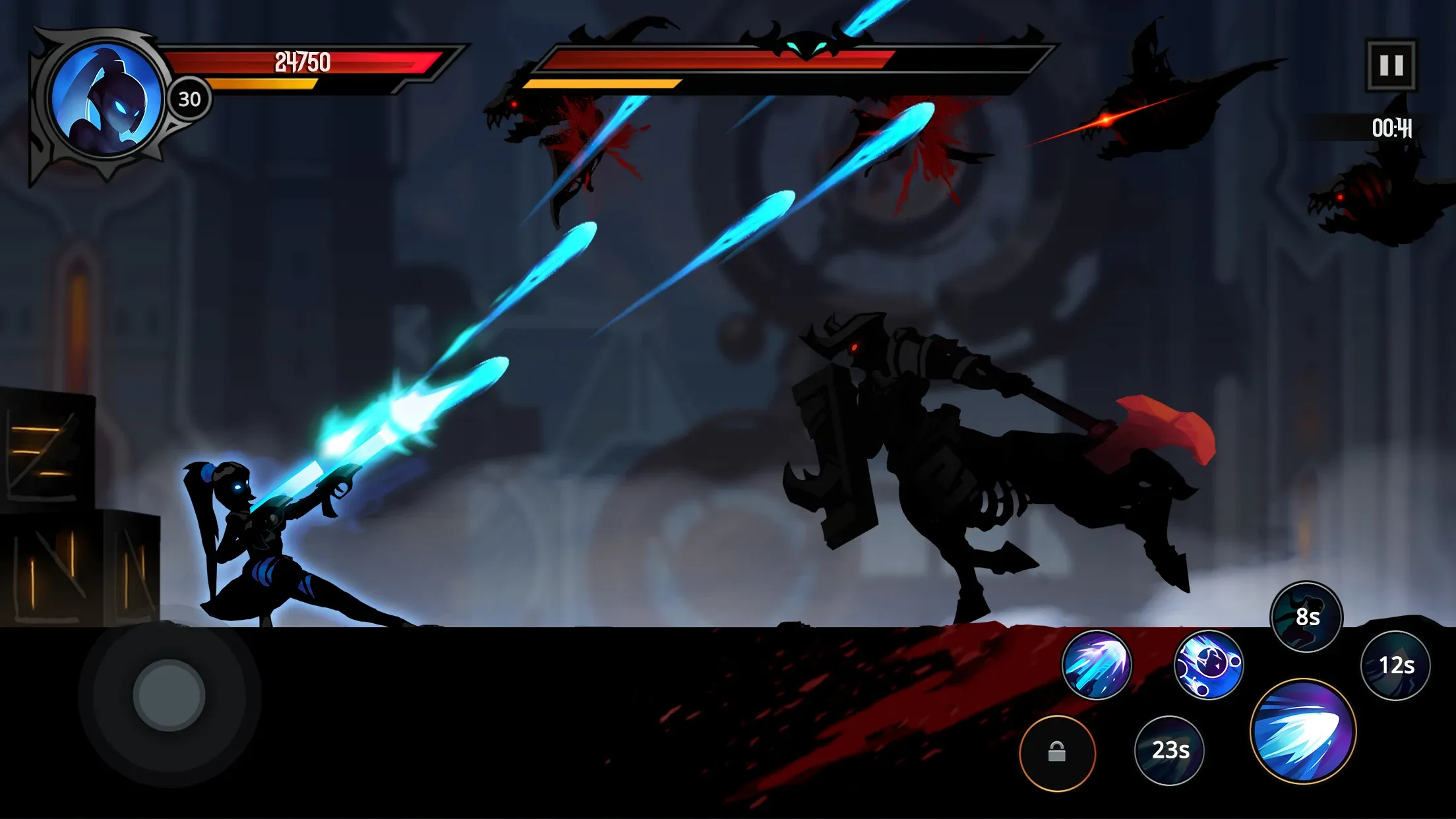 Shadow Knight Premium v3.24.407 APK Мод (Меню, Урон, Режим бога) Screenshot 4