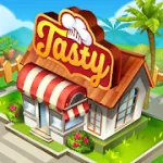 Скачать Вкусный город (Tasty Town) [мод: быстрая готовка] на Андроид