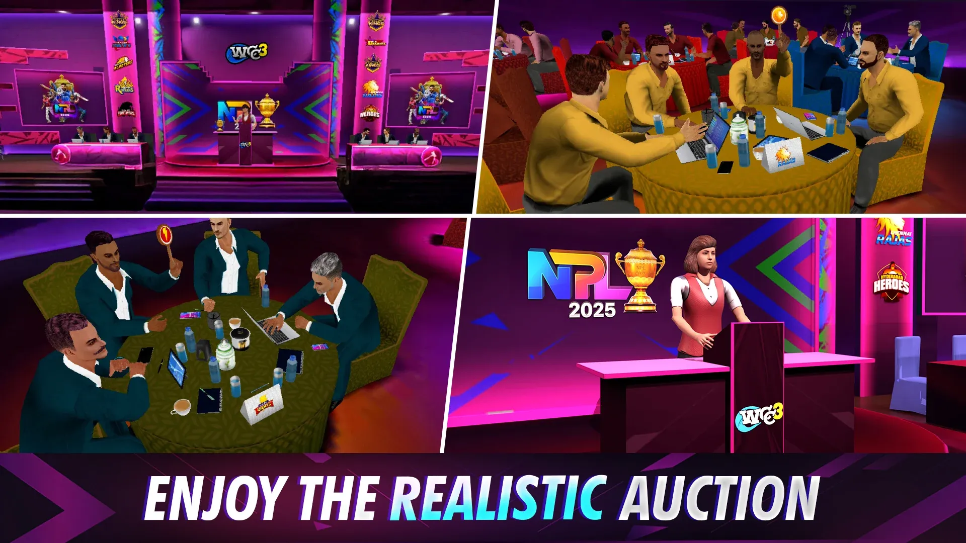 World Cricket Championship 3 v3.2.5 APK Мод (Меню, Много монет) Screenshot 1