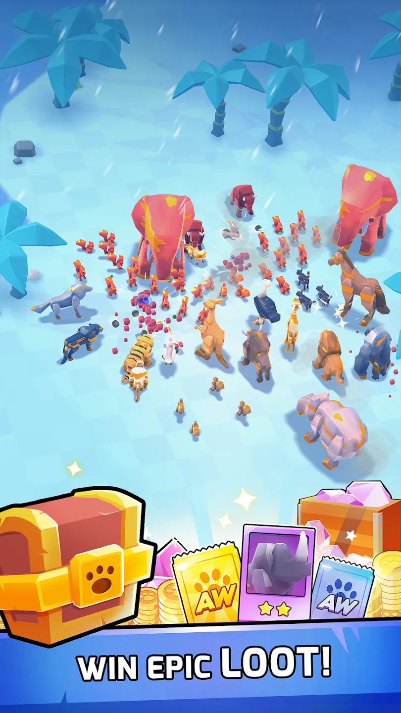 Animal Warfare v3.0.5 APK Мод (Много денег) Screenshot 5