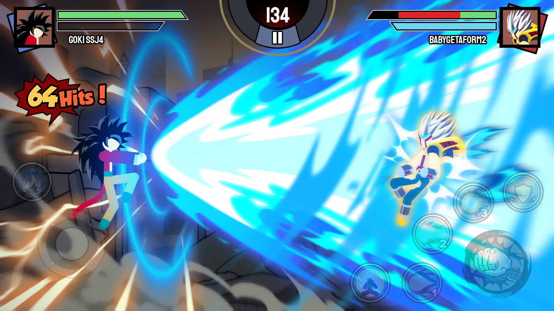 Stickman Warriors v2.1.5 APK Мод (Много денег) Screenshot 2