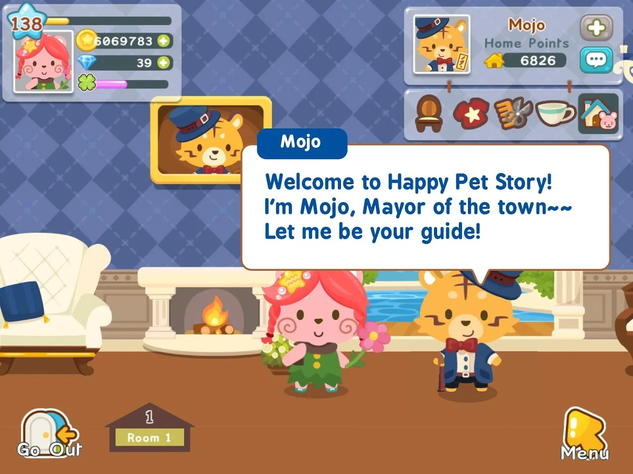 Happy Pet Story: Virtual Pet Sim [мод: много денег] Screenshot 3