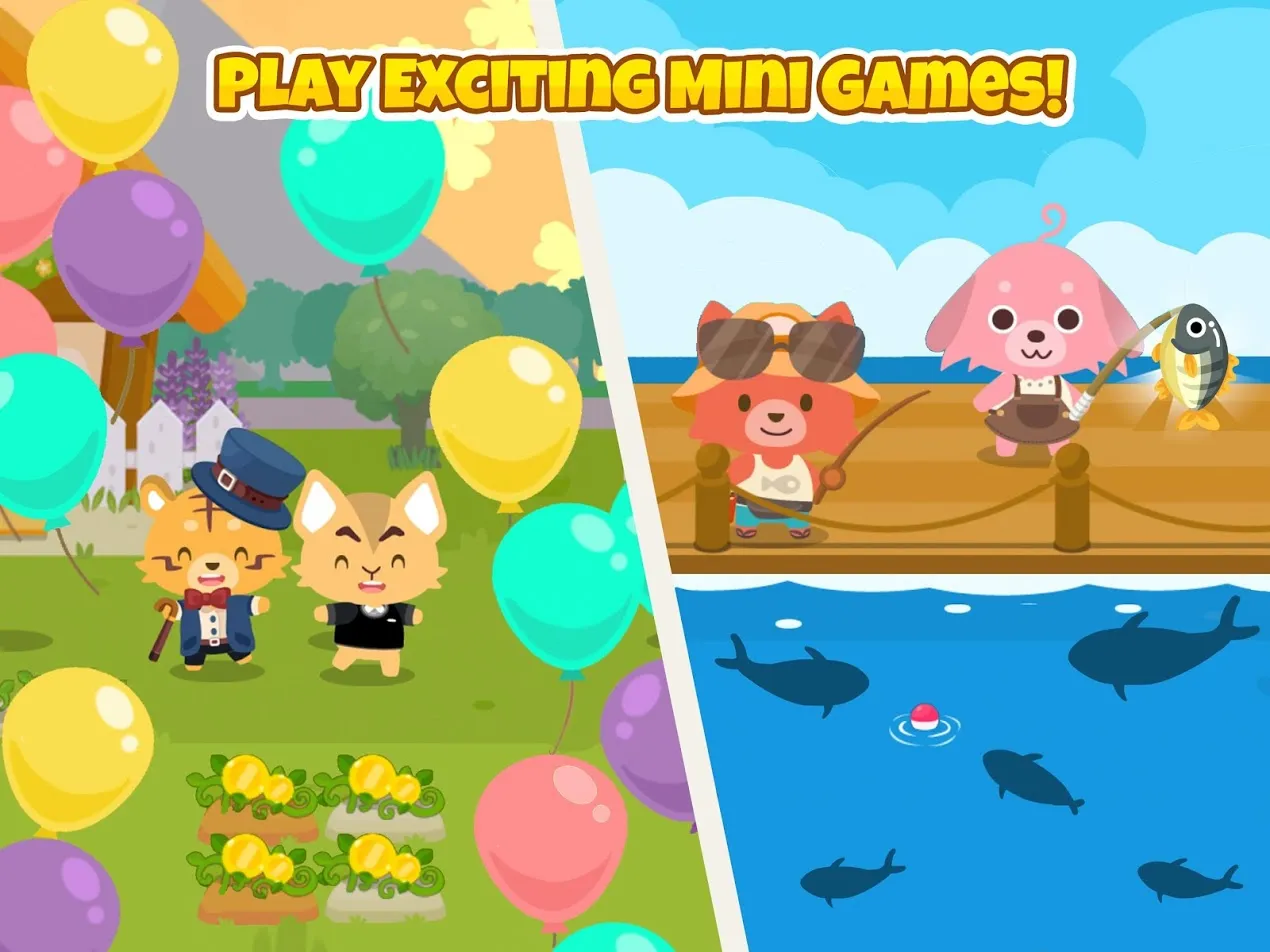 Happy Pet Story: Virtual Pet Sim [мод: много денег] Screenshot 5