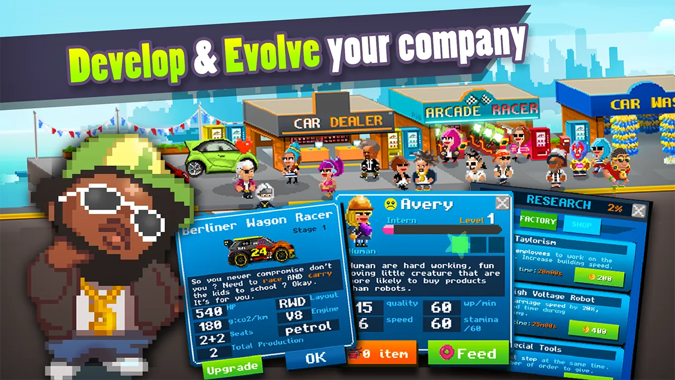 Motor World Car Factory v1.9042 APK Мод (Много денег) Screenshot 4