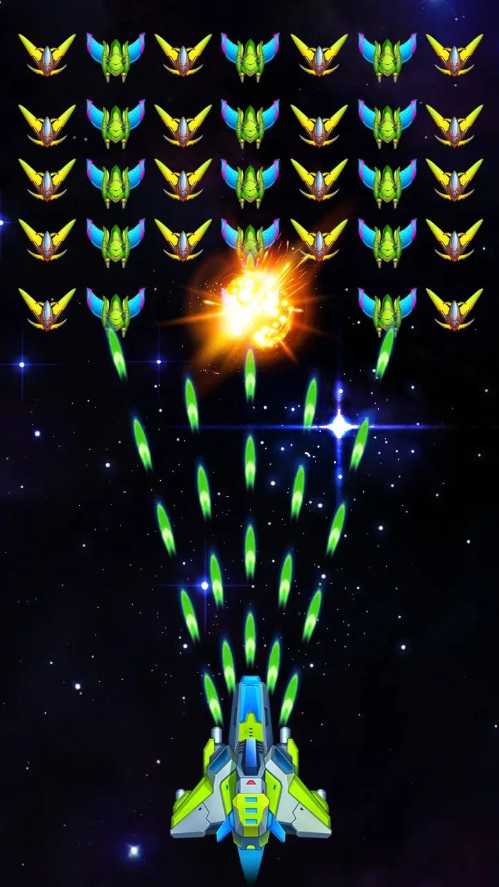 Galaxy Invader: Alien Shooting v2.9.48 APK Мод (Много денег) Screenshot 1