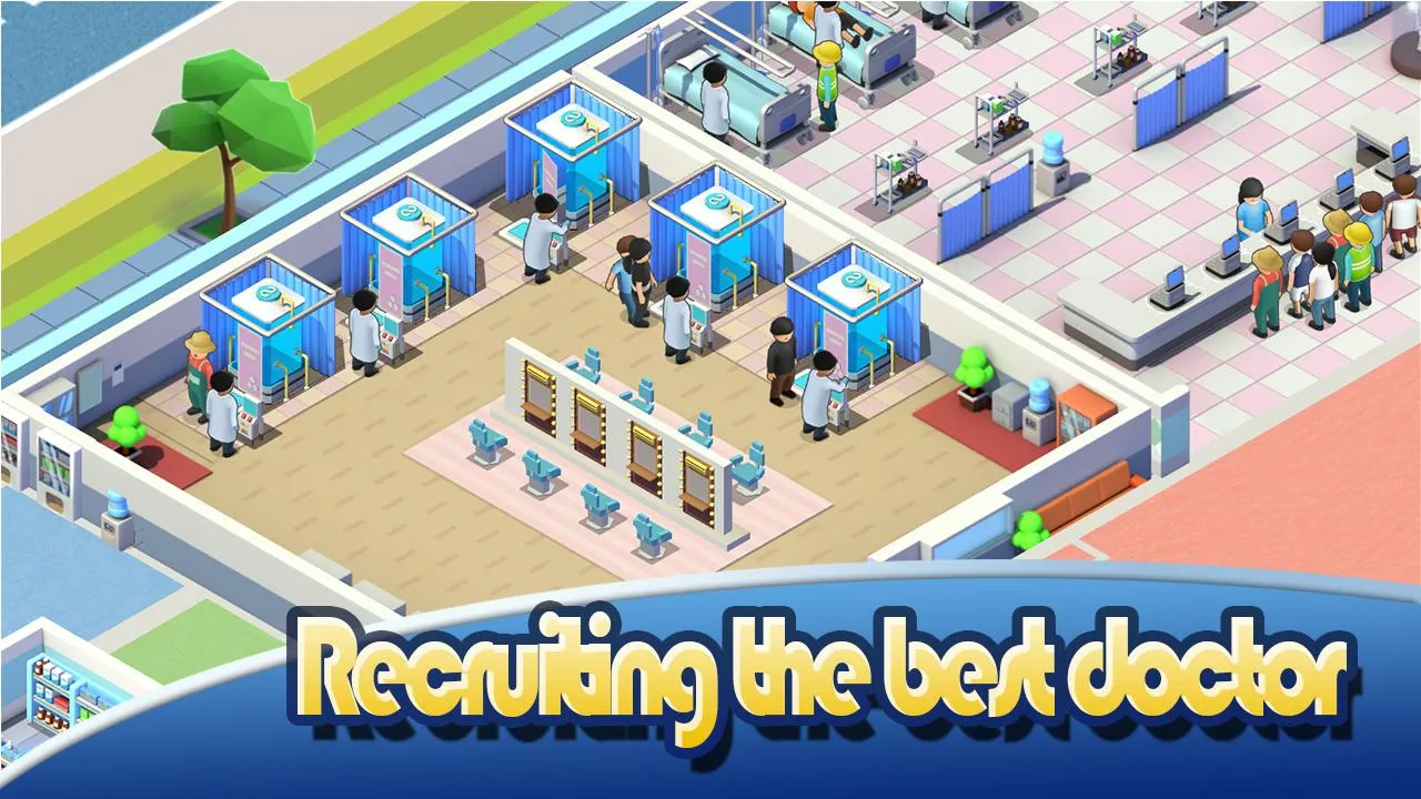 Sim Hospital Tycoon-Idle Built [мод: меню] Screenshot 4