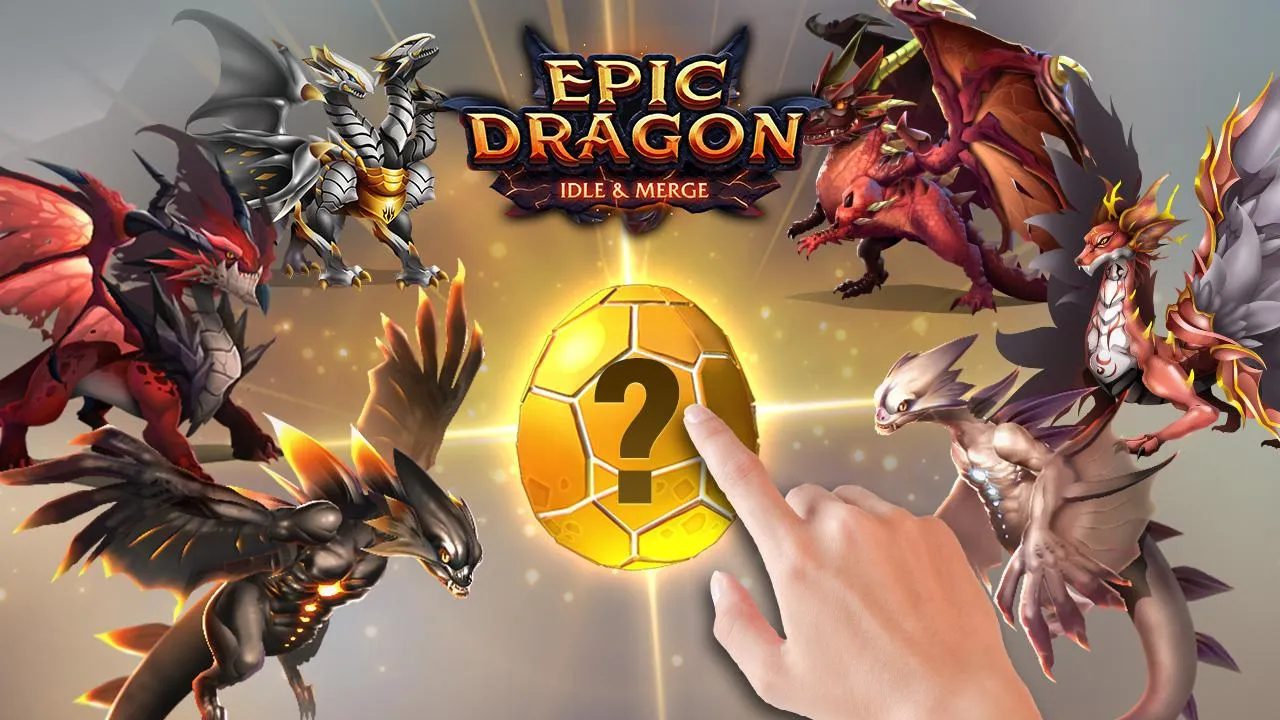 Dragon Epic – Idle & Merge – Arcade shooting game [мод: режим бога] Screenshot 1