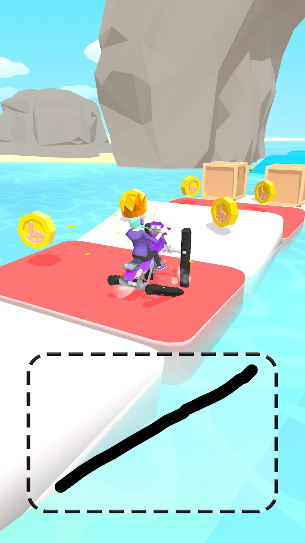Scribble Rider! [мод: бесплатные награды] Screenshot 3