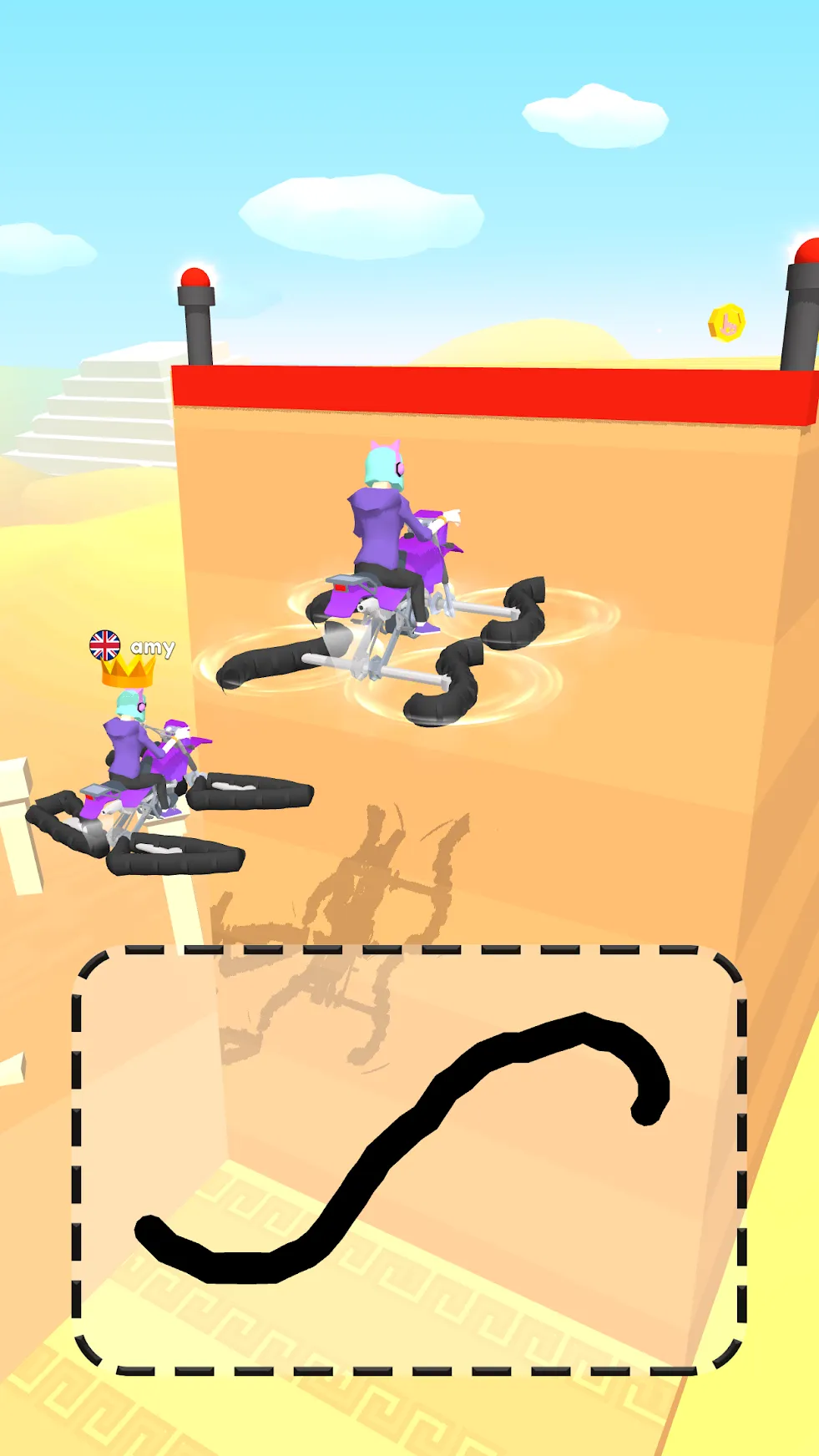 Scribble Rider! [мод: бесплатные награды] Screenshot 5