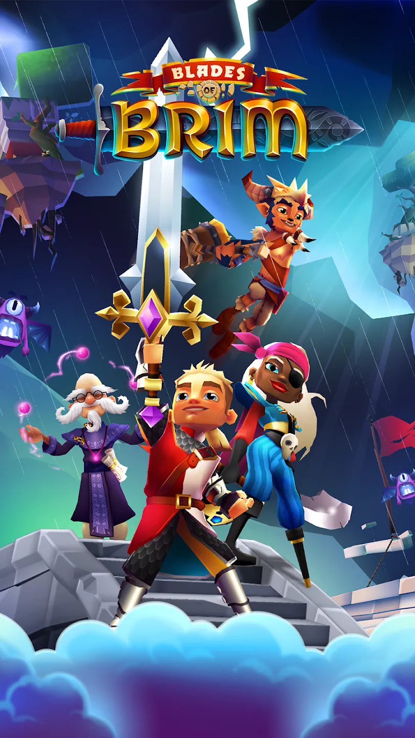 Blades of Brim v2.22.41 APK Мод (Меню, Много денег, Режим бога) Screenshot 1