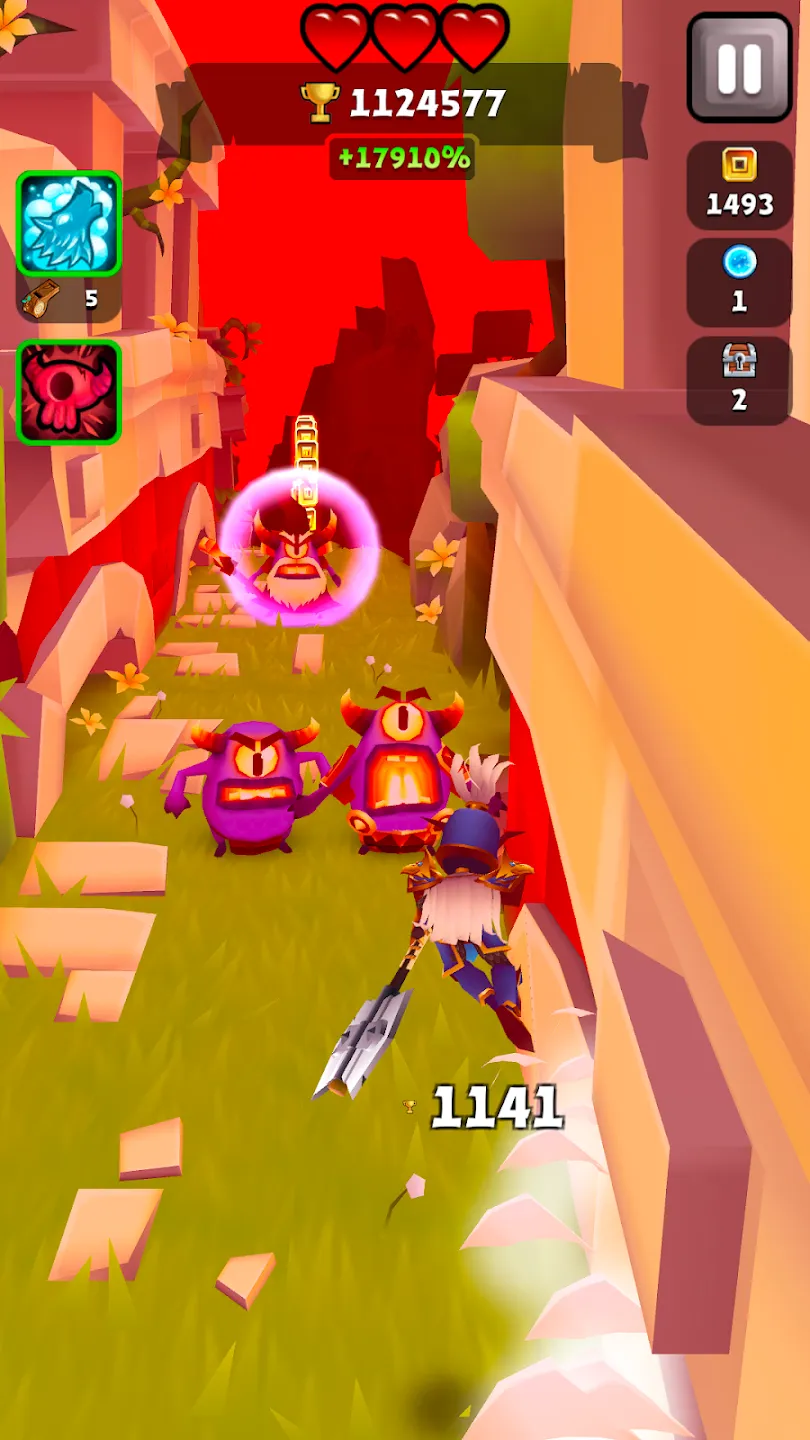 Blades of Brim v2.22.41 APK Мод (Меню, Много денег, Режим бога) Screenshot 4