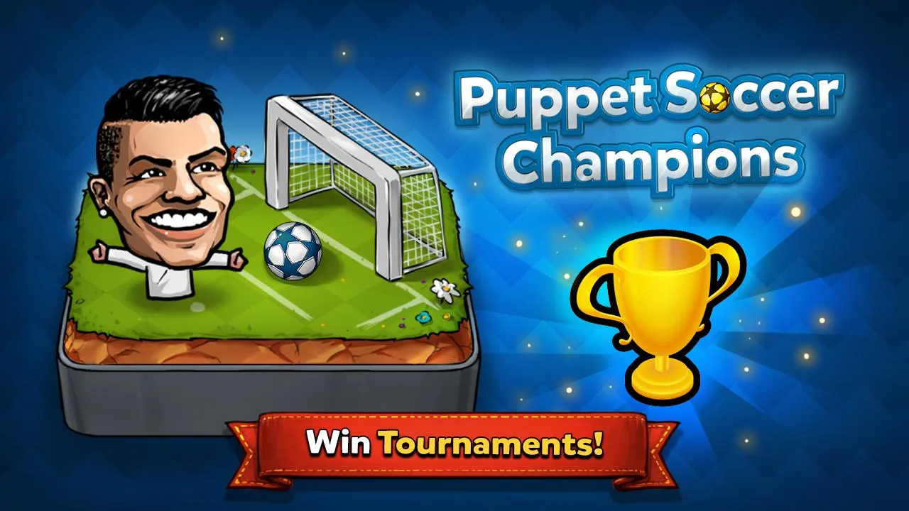 Puppet Soccer: Champs League [мод: много денег] Screenshot 3