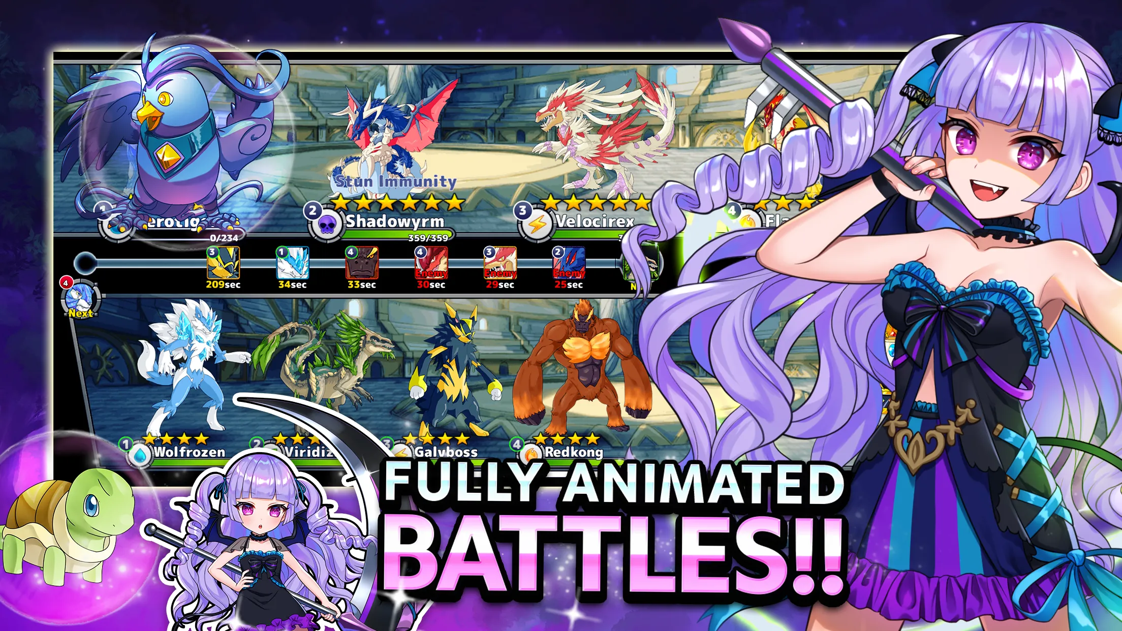 Neo Monsters v2.71 APK Мод (Меню, Множитель урона и защиты) Screenshot 5