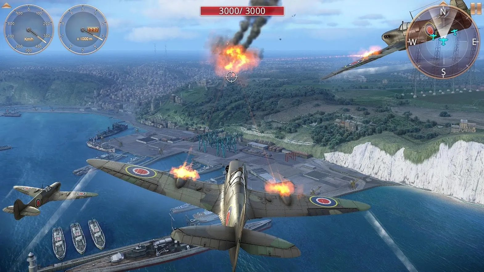 Sky Gamblers: Storm Raiders 2 [мод: много денег] Screenshot 2