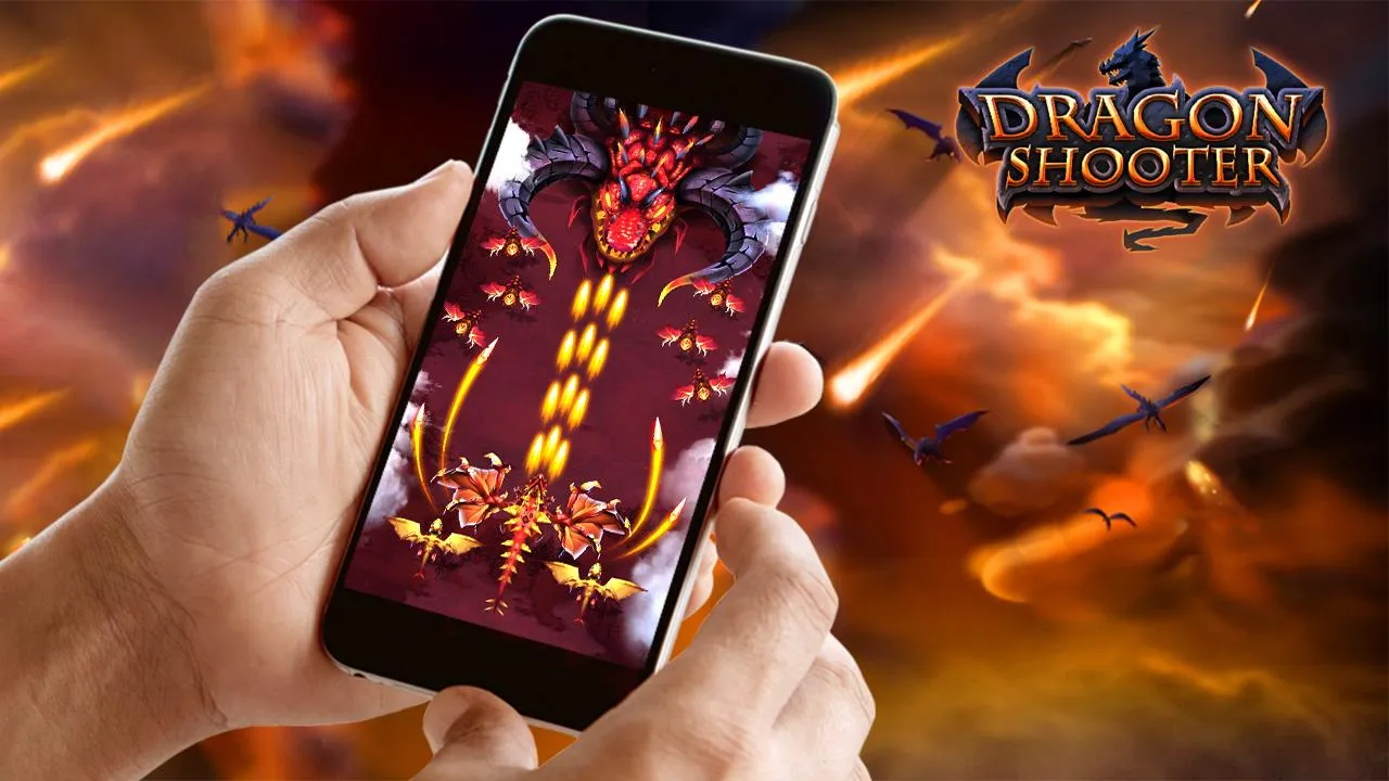 Dragon Shooter: Dragon War – драконы игра нападении [мод: много денег] Screenshot 2