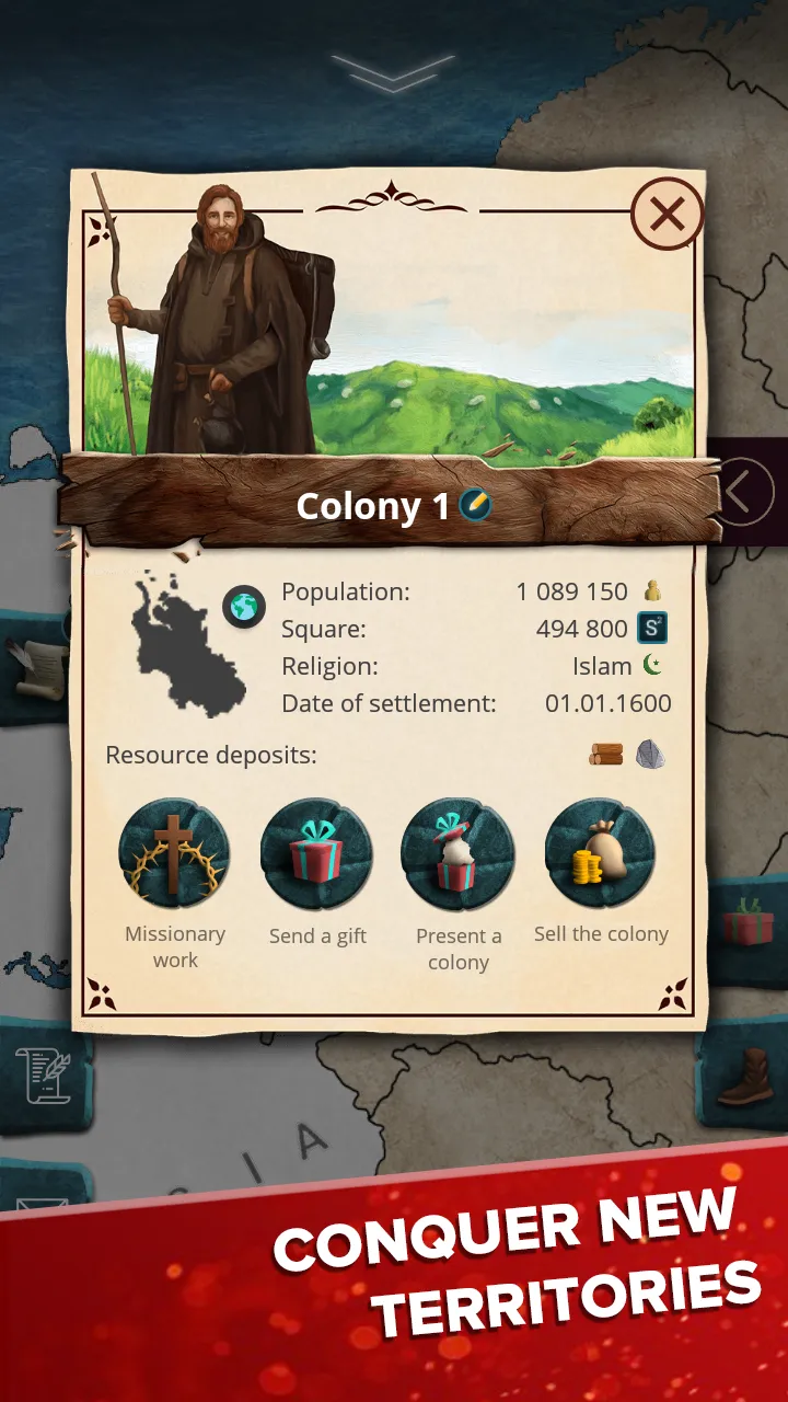 Эпоха Колонизации - Симулятор Средневековья v1.0.66 APK Мод (Много денег) Screenshot 3