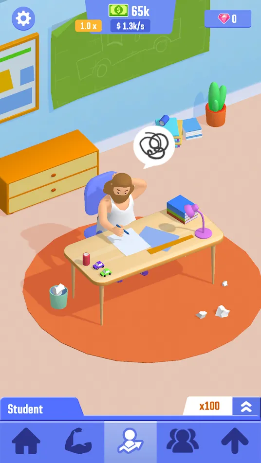 Idle Success [мод: много денег] Screenshot 2