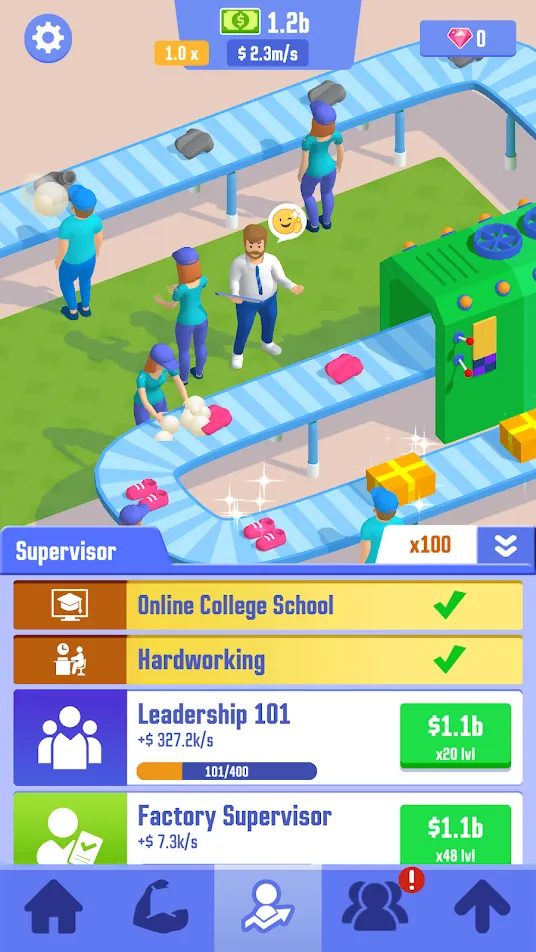 Idle Success [мод: много денег] Screenshot 4