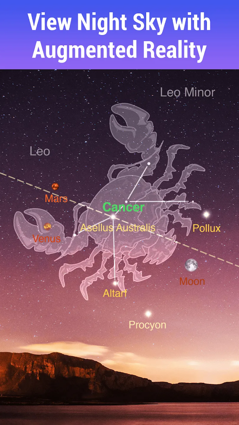 Star Walk v1.5.4 APK Мод (Всё открыто, Premium) Screenshot 1