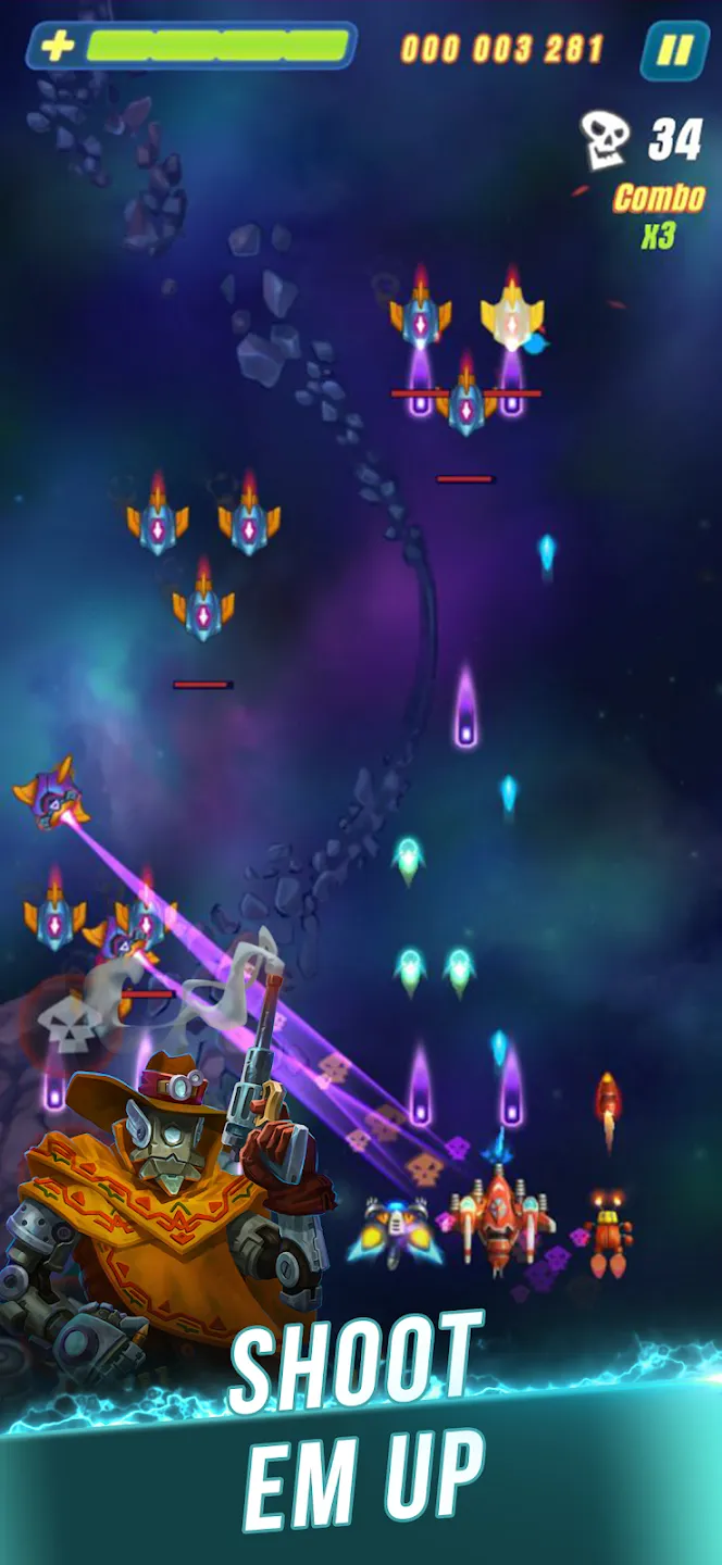 HAWK: Cамолеты стрелялки v42.4.31686 APK Мод (Меню, Режим бога) Screenshot 3
